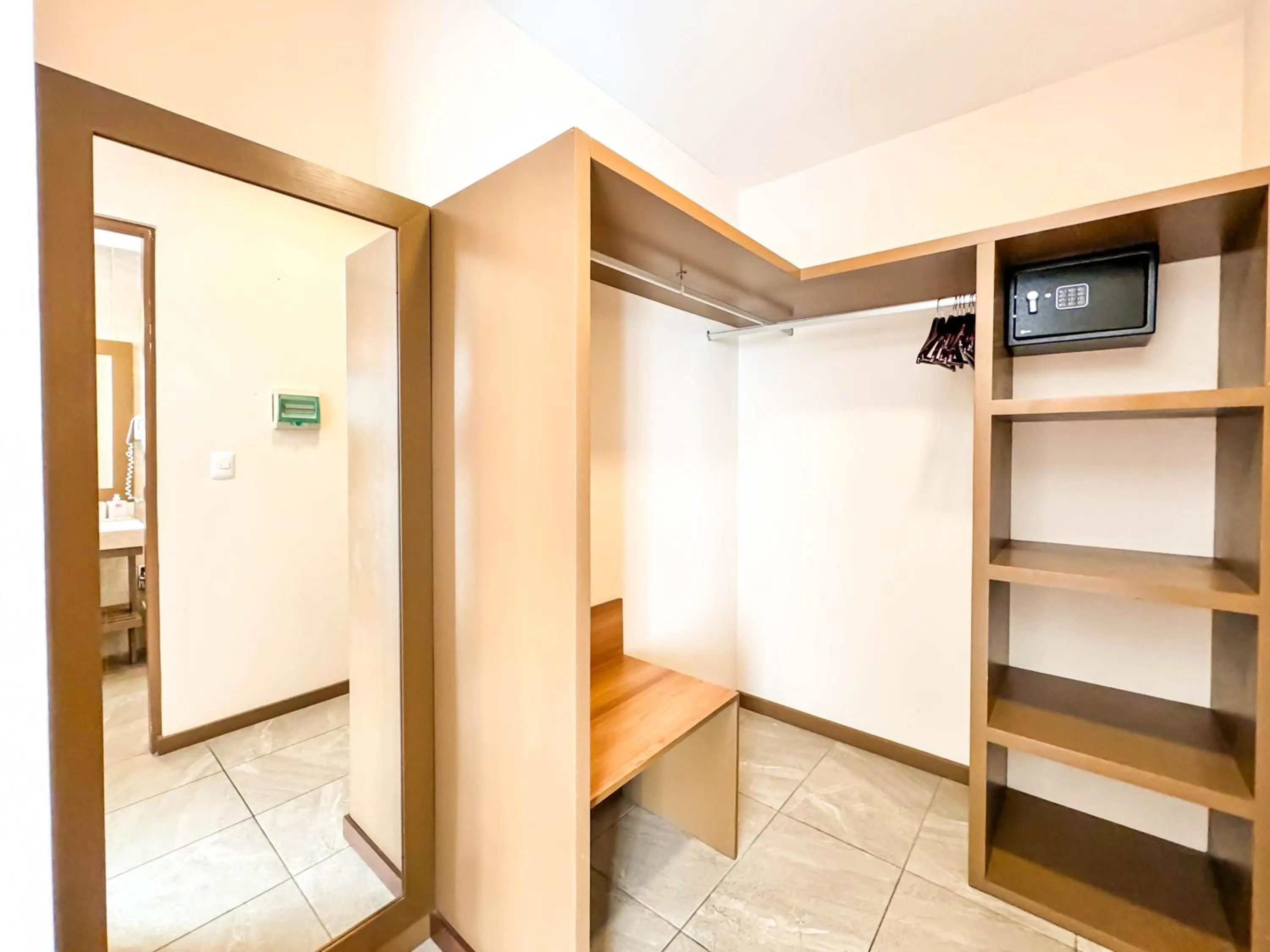 wardrobe in Grand Fifty Suites