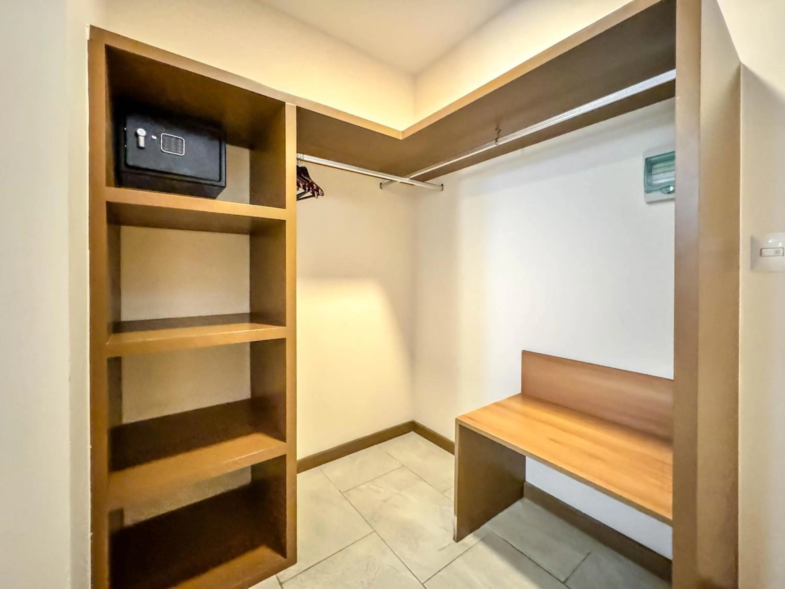 wardrobe in Grand Fifty Suites