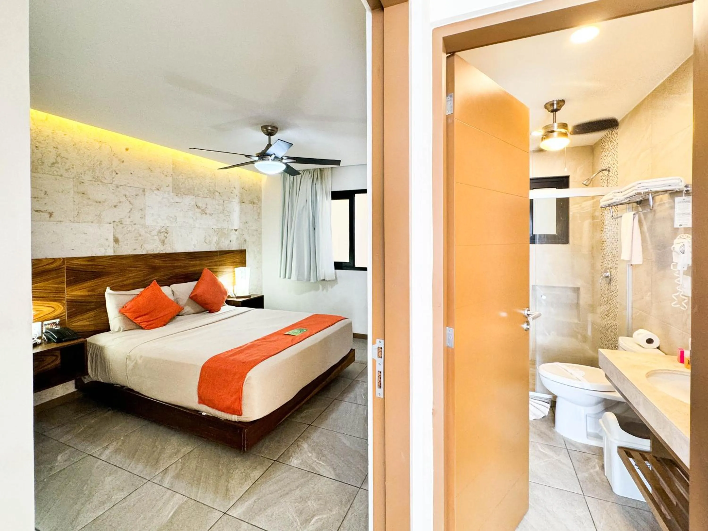 Bed in Grand Fifty Suites