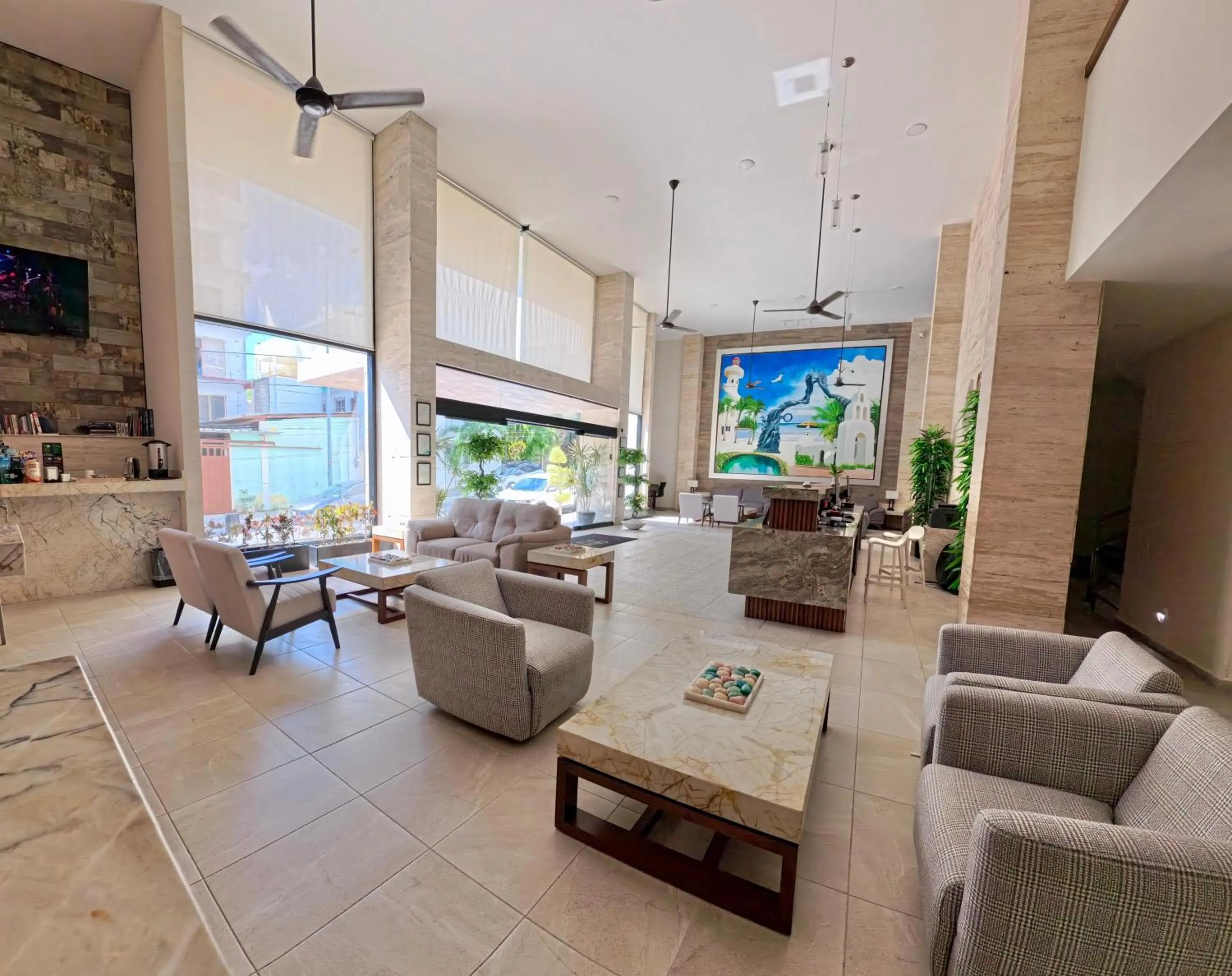 Lobby or reception in Grand Fifty Suites