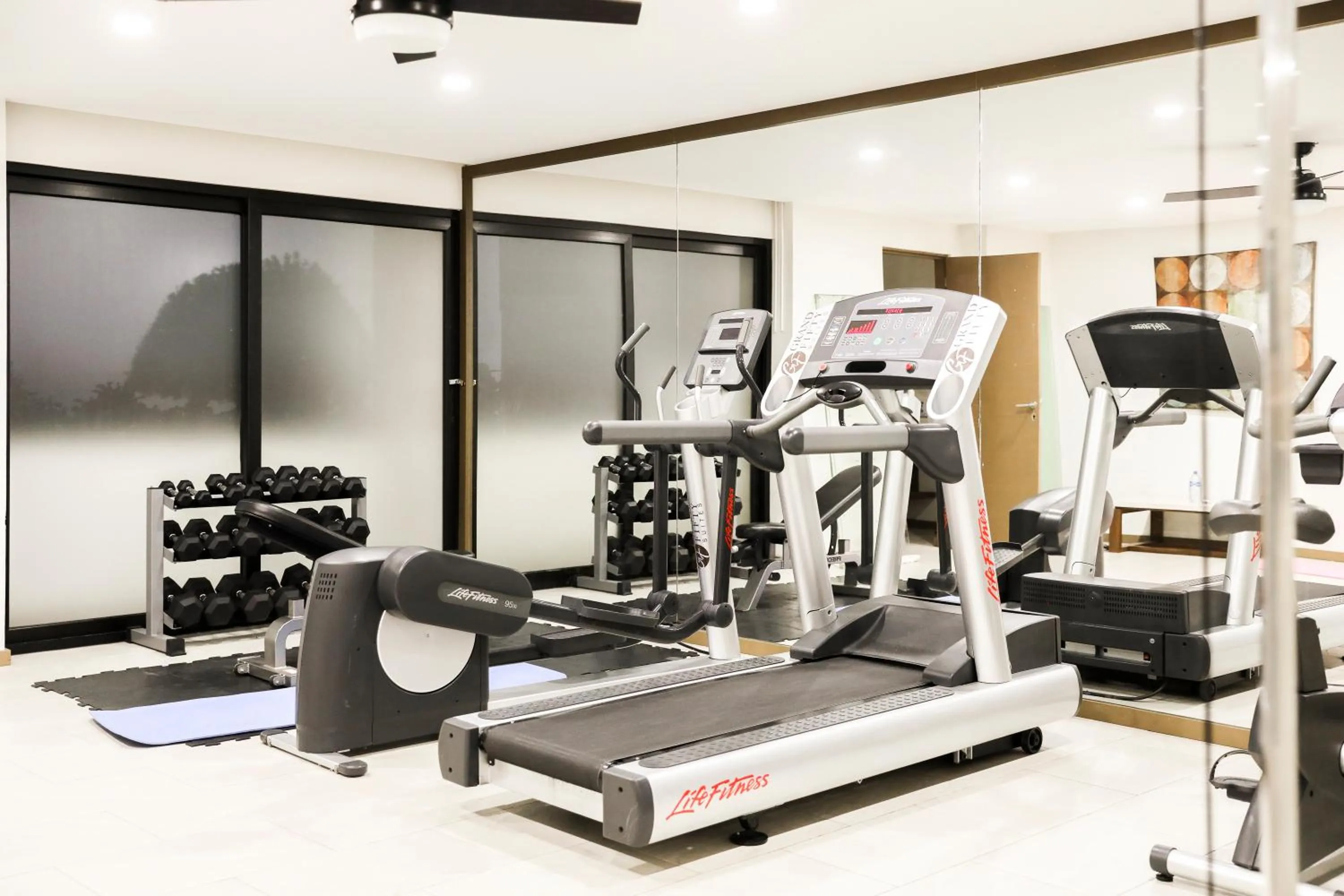 Fitness centre/facilities in Grand Fifty Suites