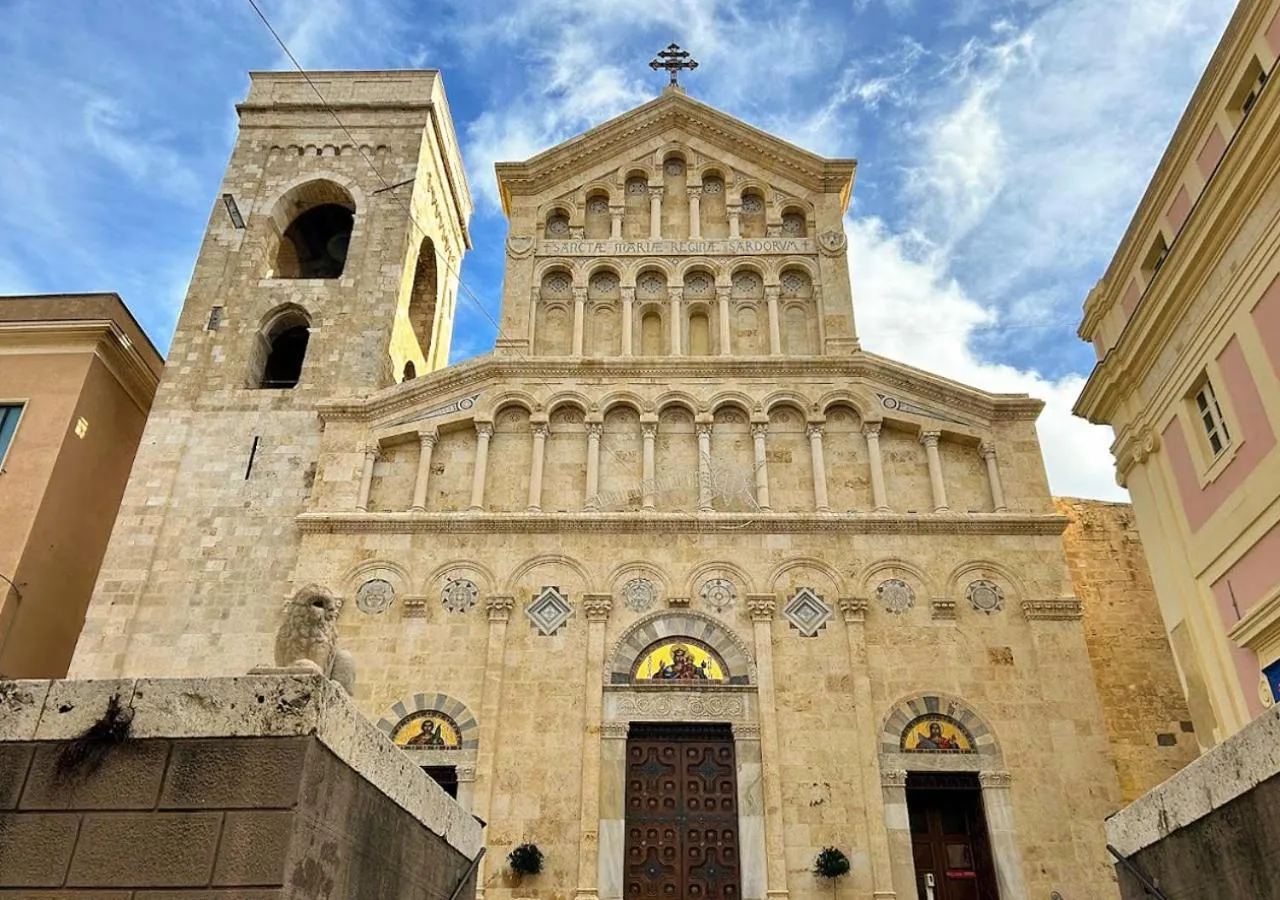 Landmark view in Cagliari Novecento