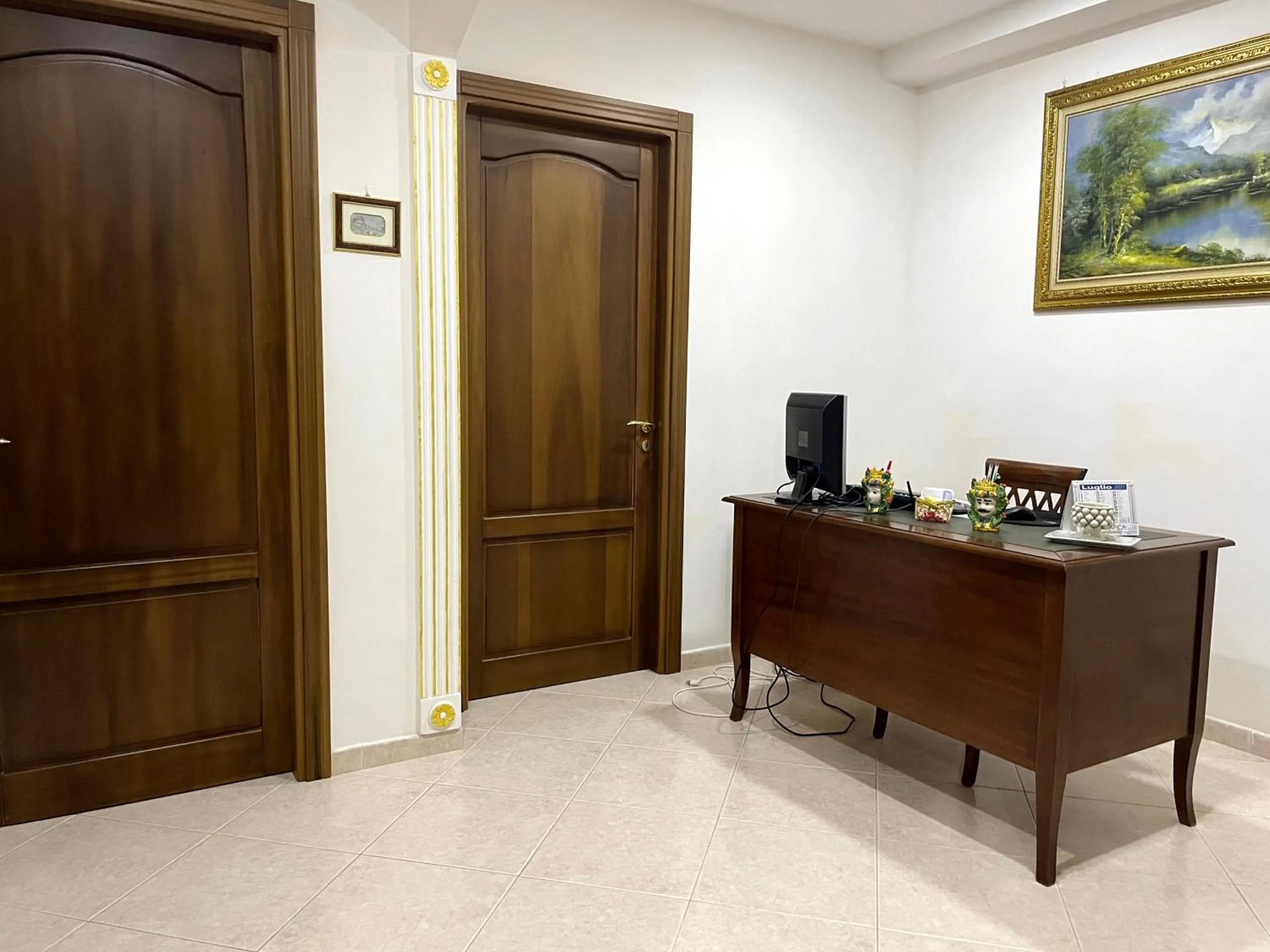 Lobby or reception in Le lumie