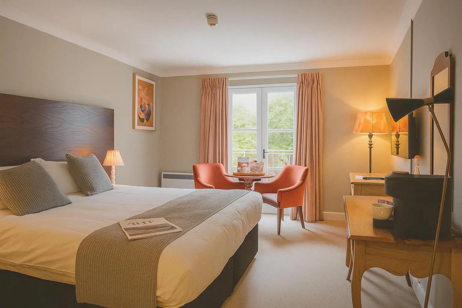 Bed in Dukes Head Hotel