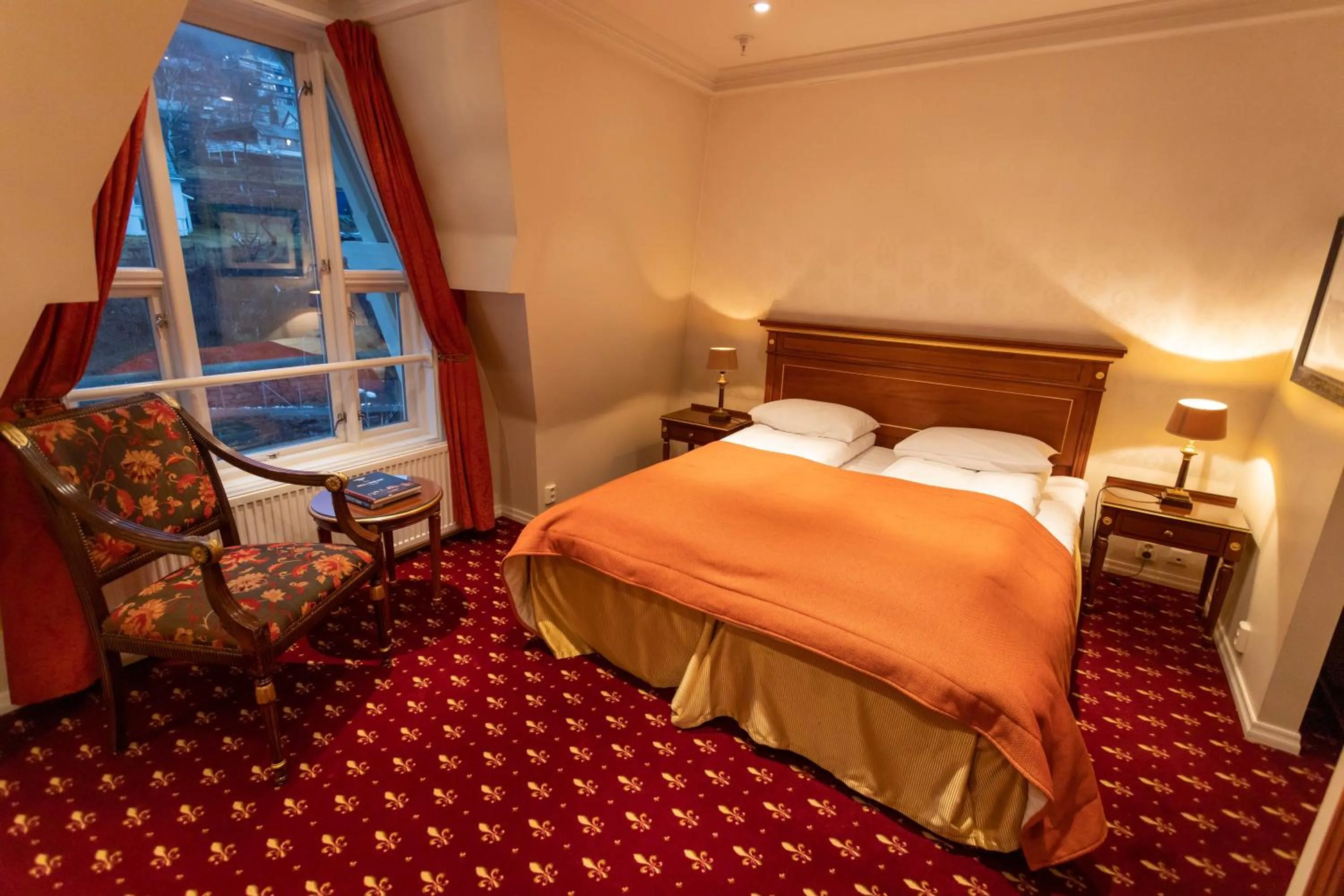 Bed in Fleischer's Hotel