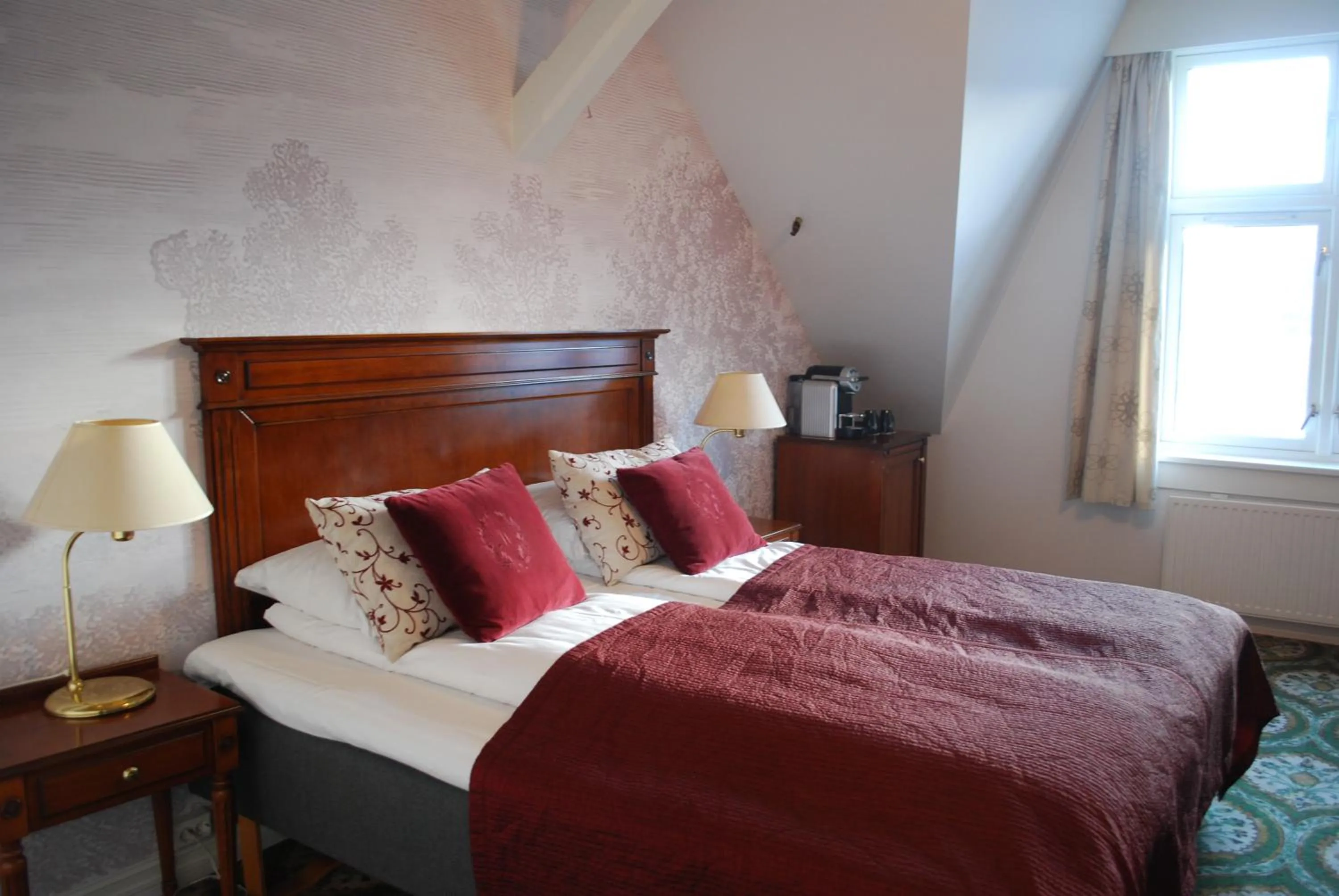 Bed in Fleischer's Hotel