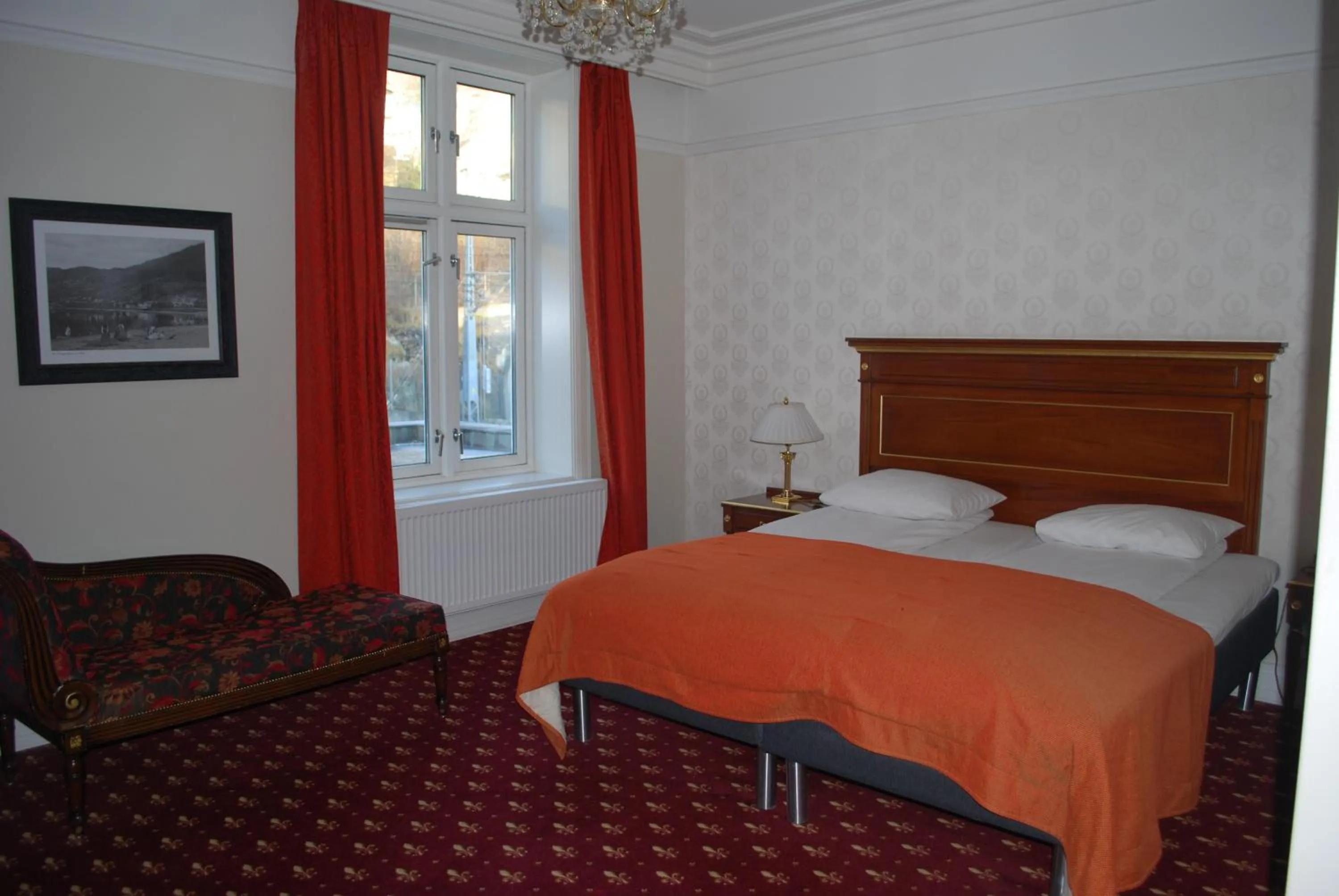 Bed in Fleischer's Hotel