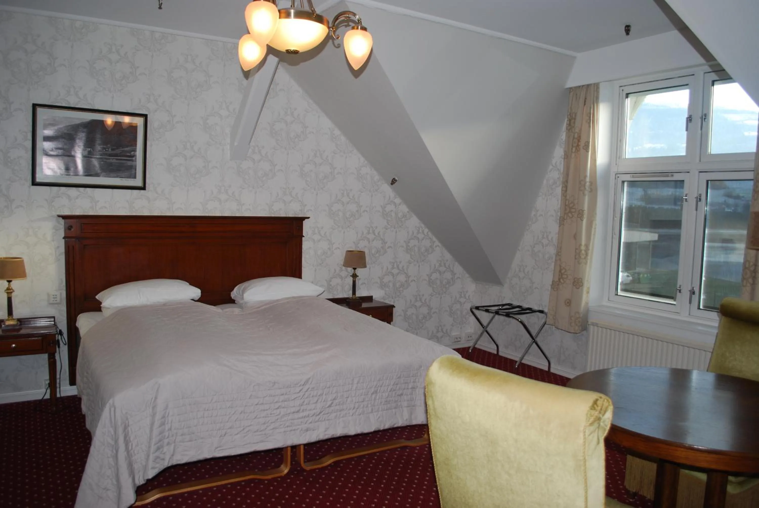 Bed in Fleischer's Hotel