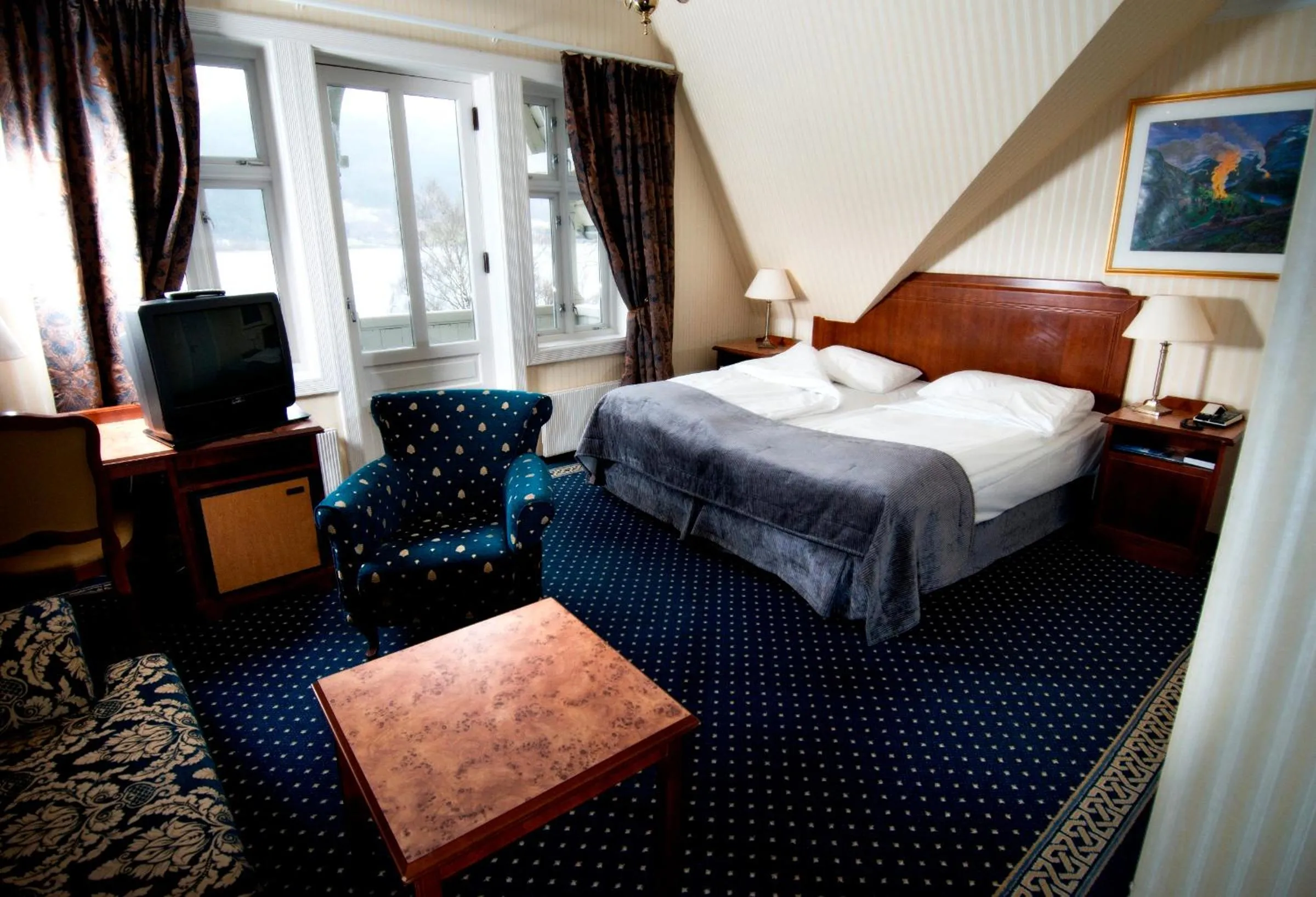 Bed in Fleischer's Hotel