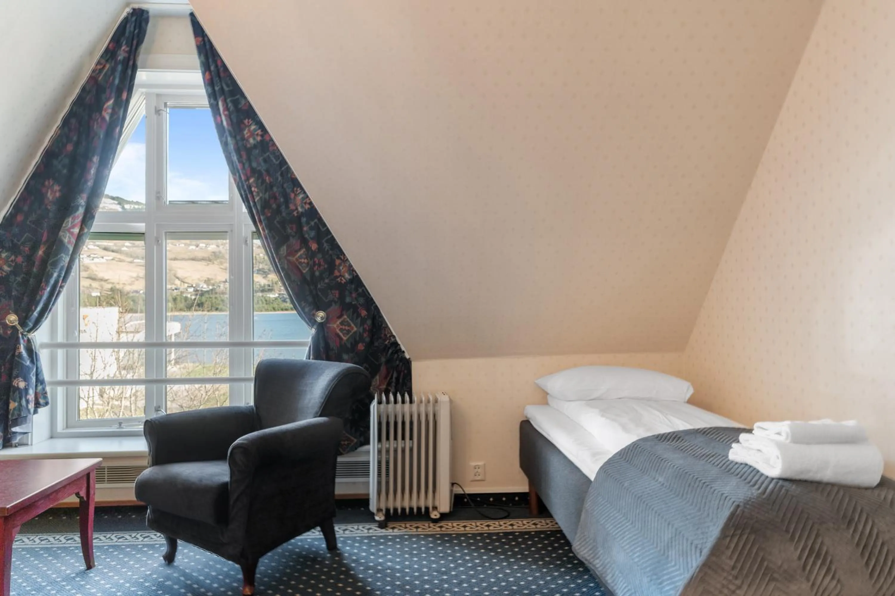 Bed in Fleischer's Hotel