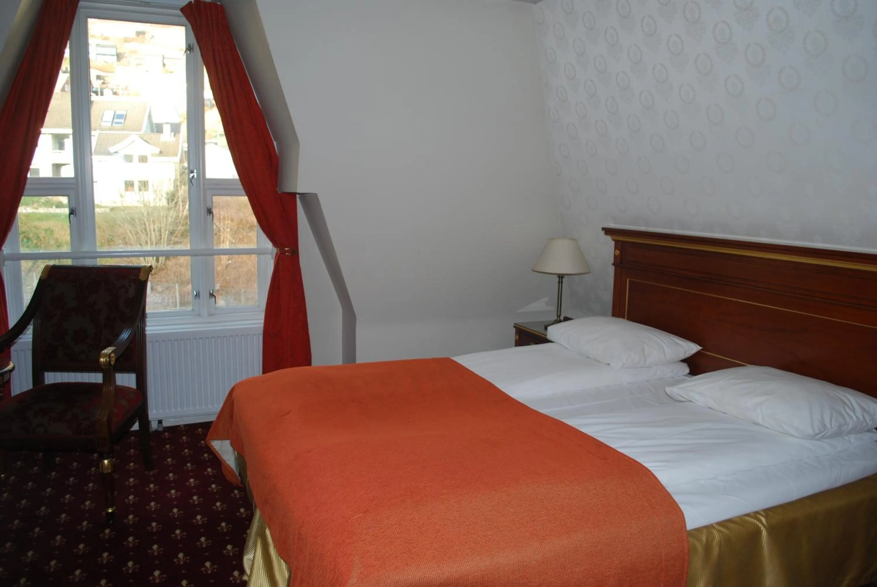 Bed in Fleischer's Hotel