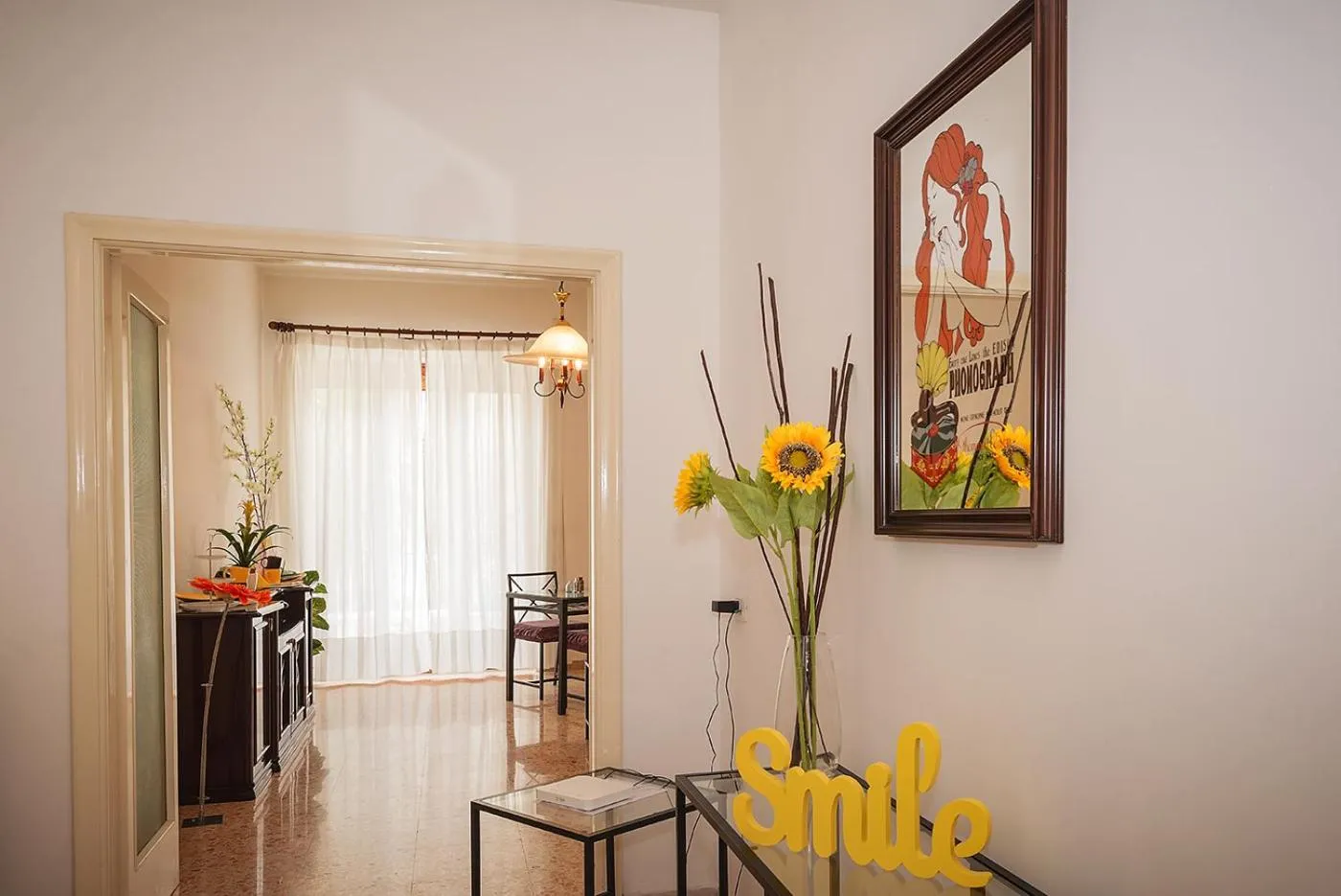 Living room in Casa Rosetta