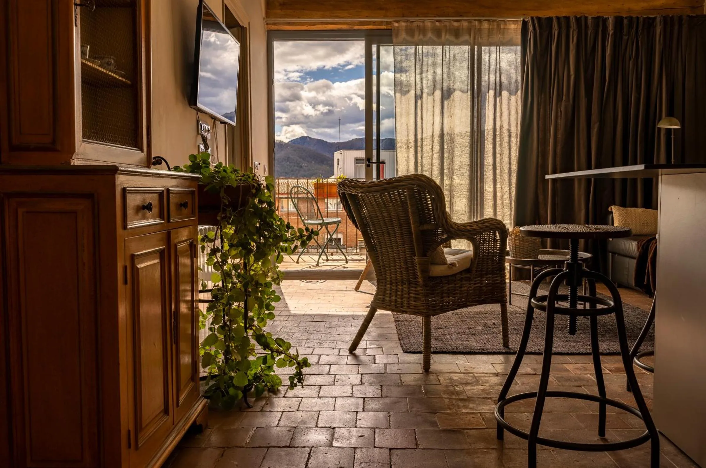 Living room in El Jardinet de Sant Esteve