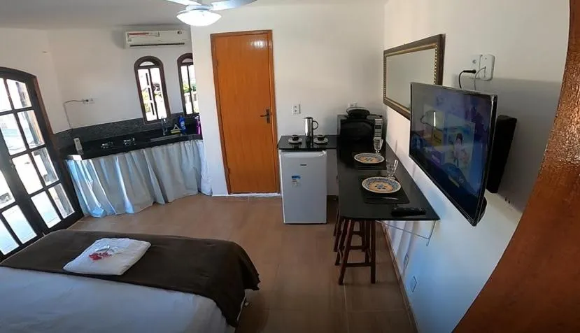 TV and multimedia, Bed in Melhores Suítes