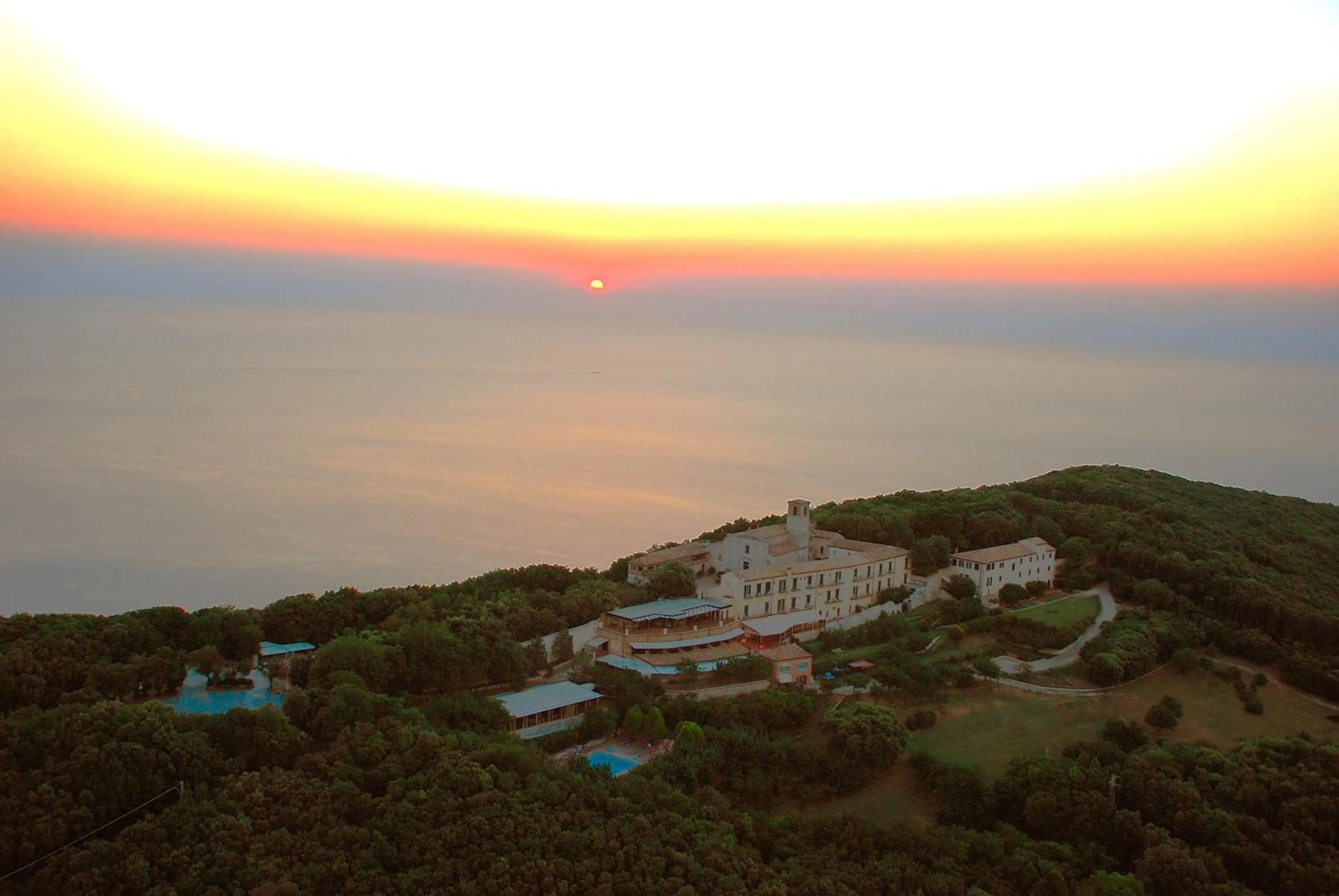 Bird's eye view in Hotel Monteconero
