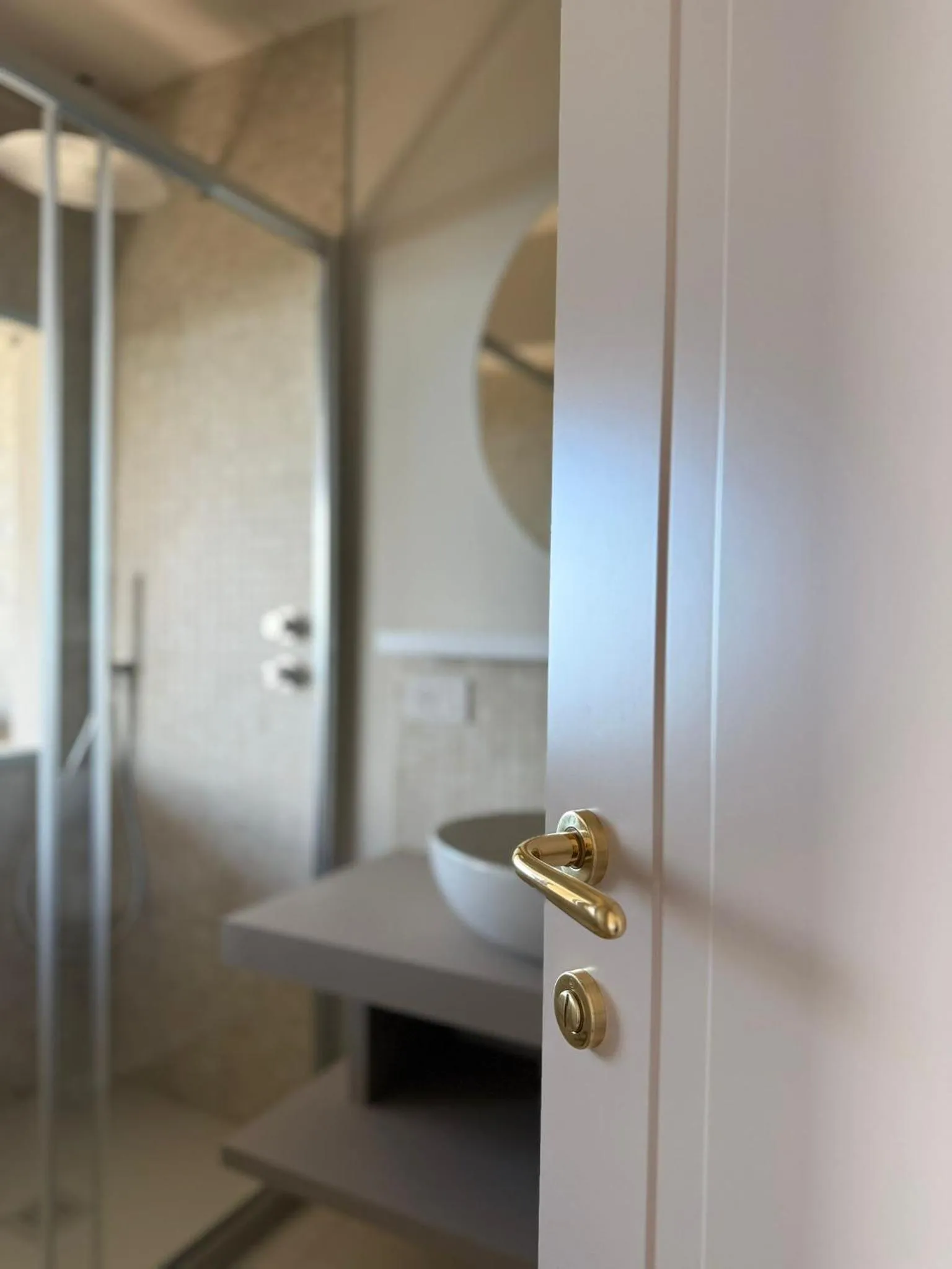 Shower in Hotel Monteconero