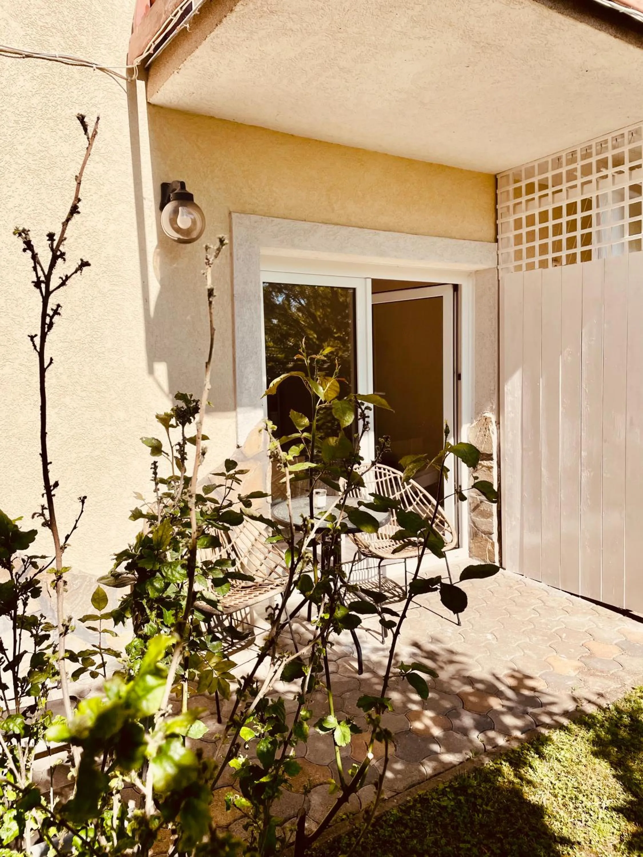 Garden view in Villa Lux