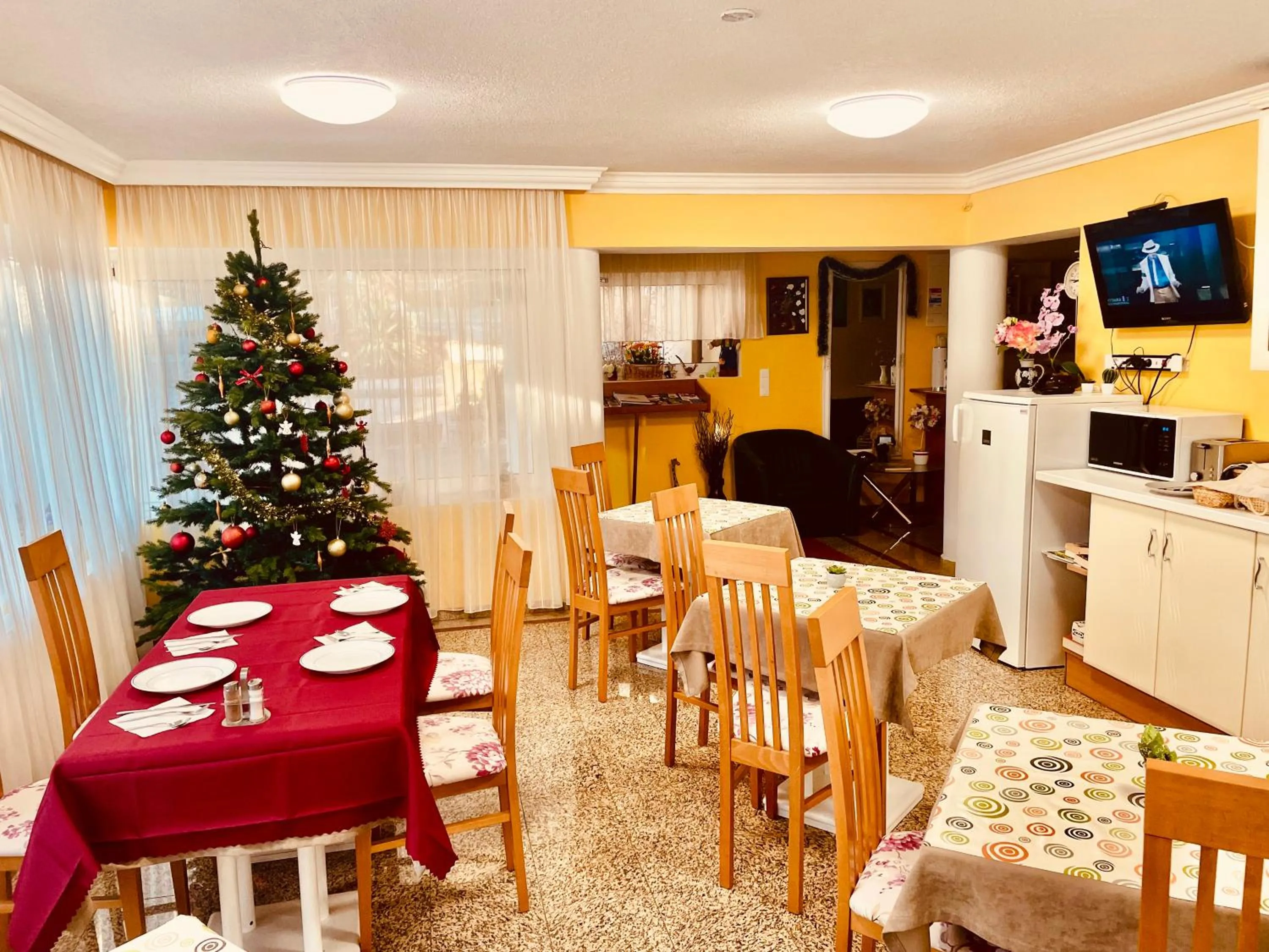 Dining area in Villa Lux