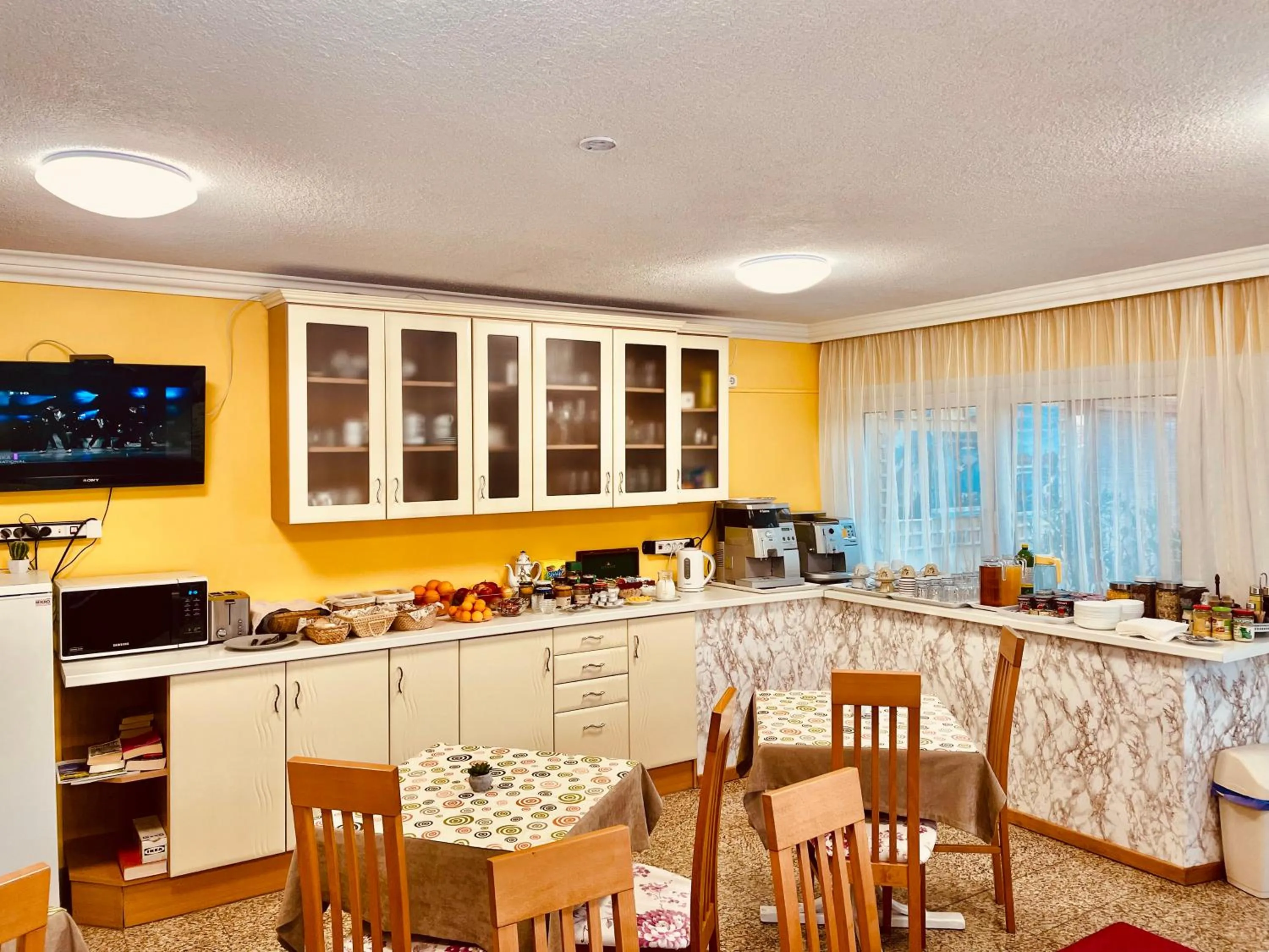 Food and drinks in Villa Lux