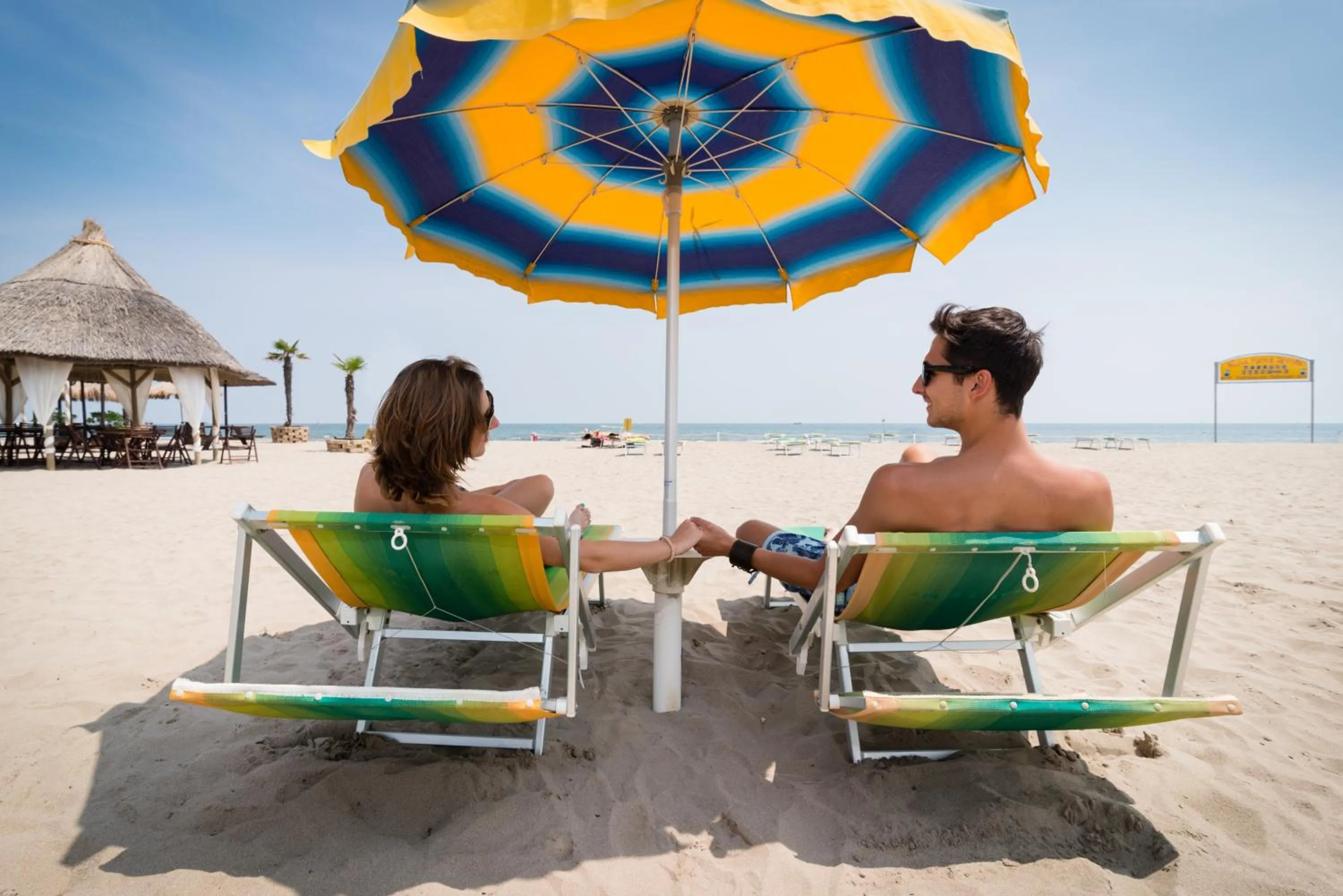 Beach in Hotel Mediterraneo