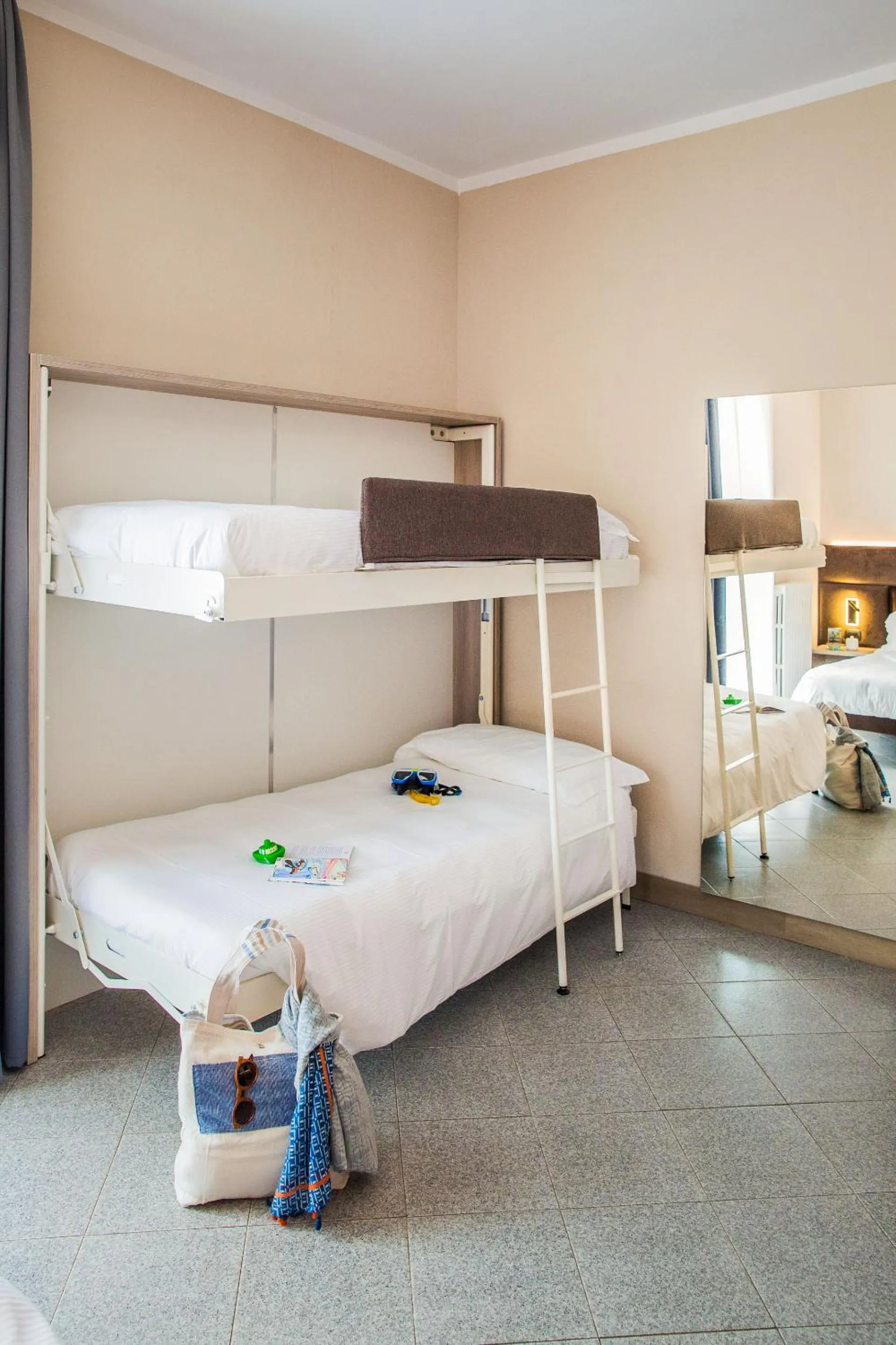 Bed in Hotel Gabriella