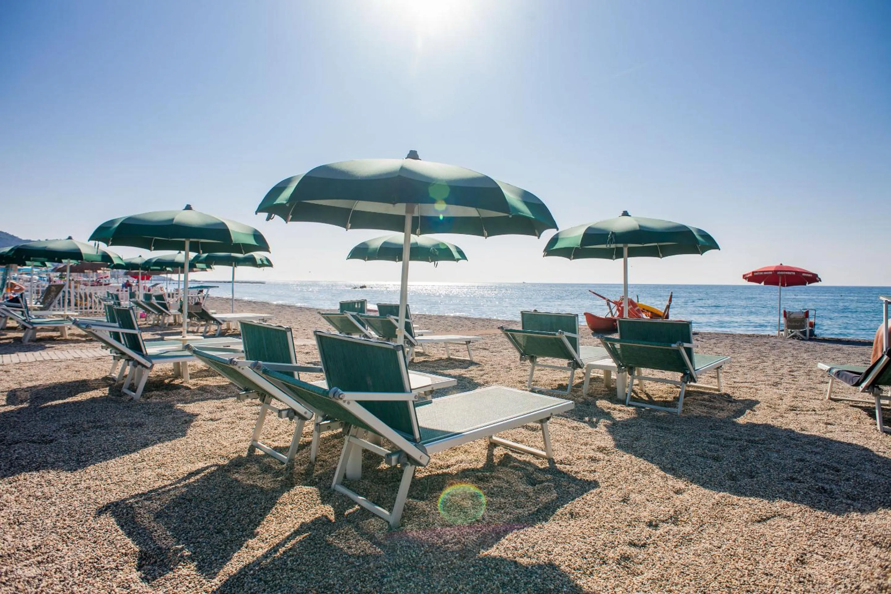 Beach in Hotel Gabriella