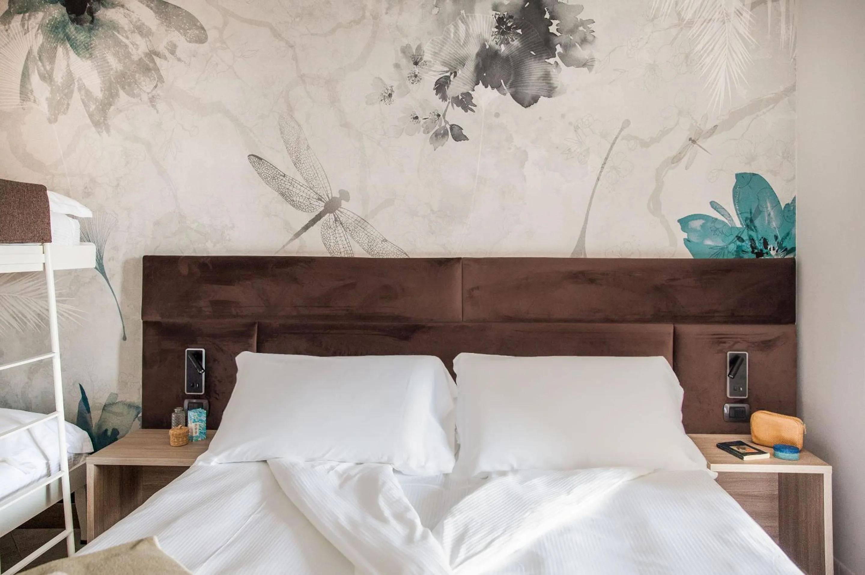 Bedroom, Bed in Hotel Gabriella