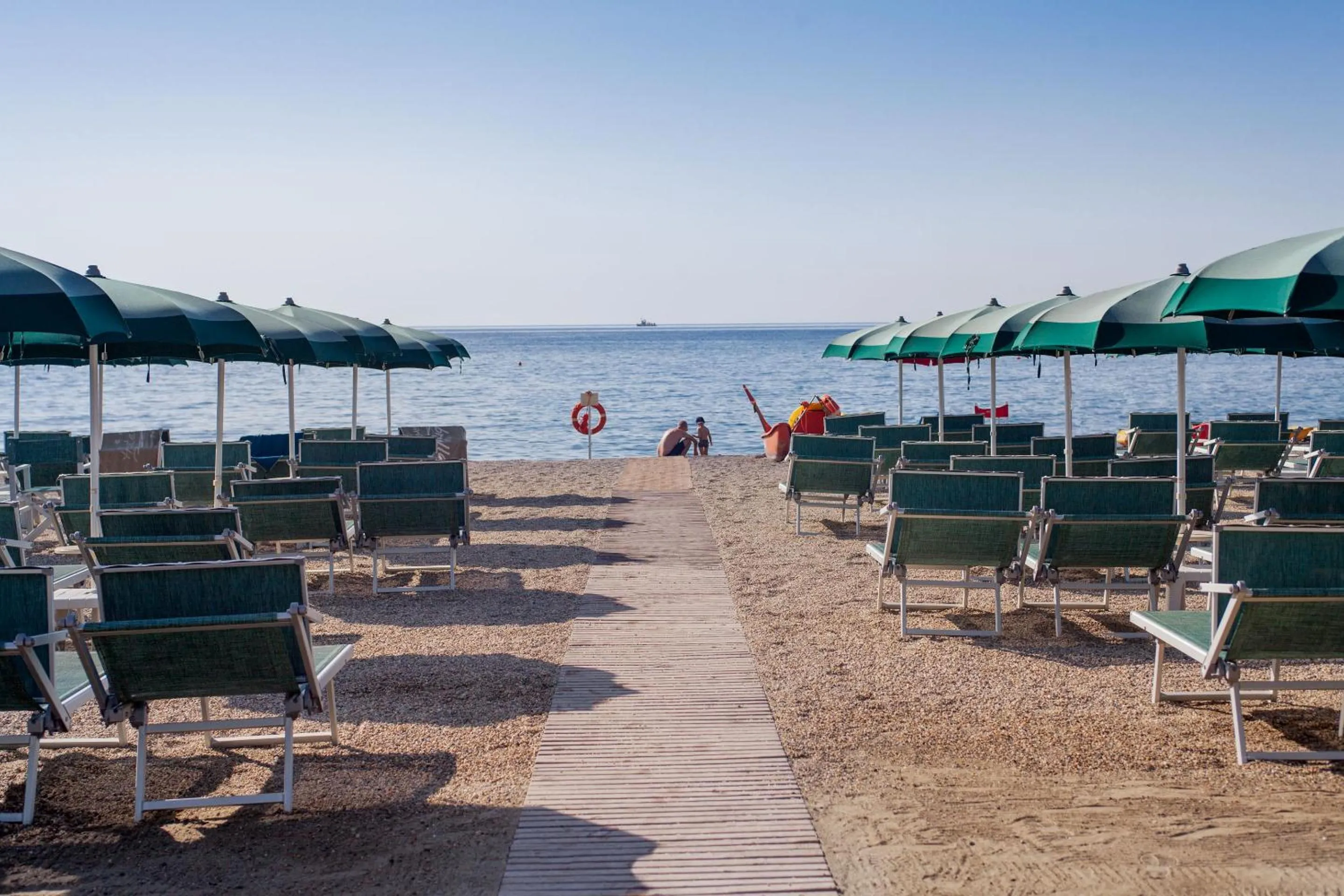 Beach in Hotel Gabriella