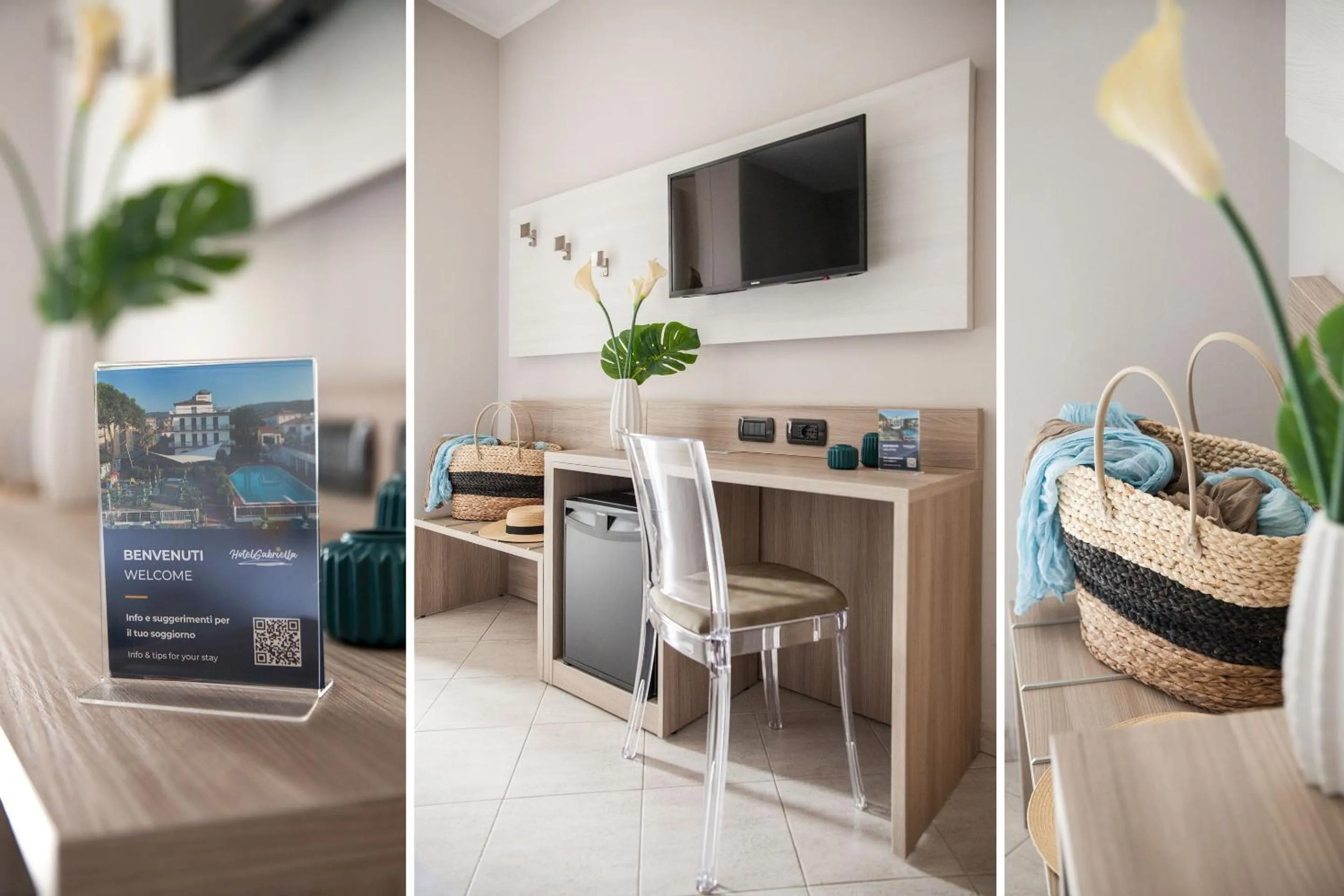 Living room in Hotel Gabriella