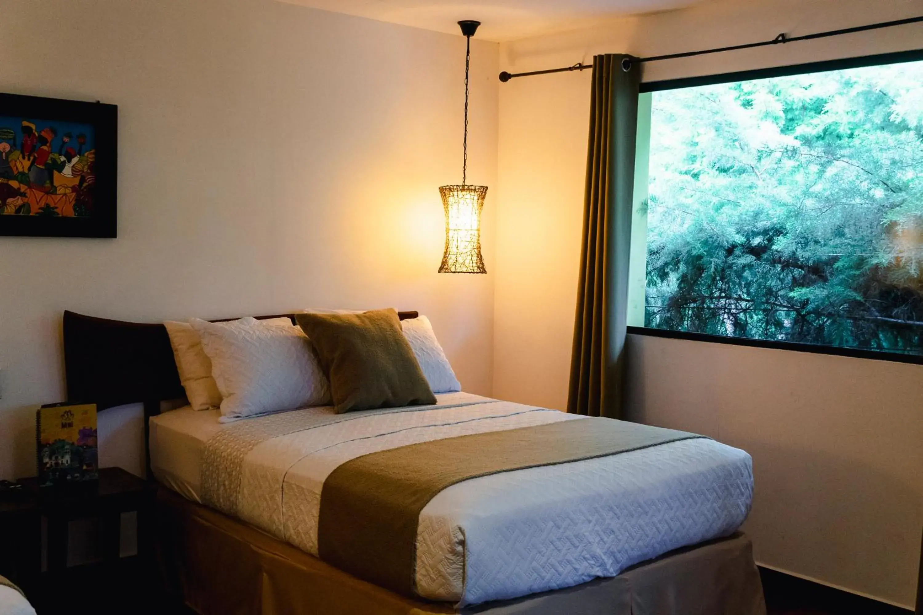 Deluxe Double Room with Balcony in Hotel Juayua Deluxe Double Room with Balcony in Hotel Juayua