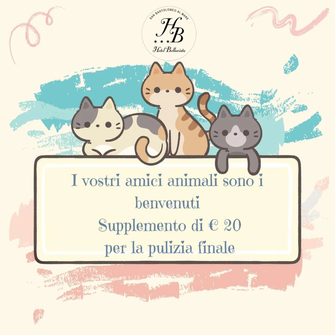 Text overlay in Hotel Bellavista