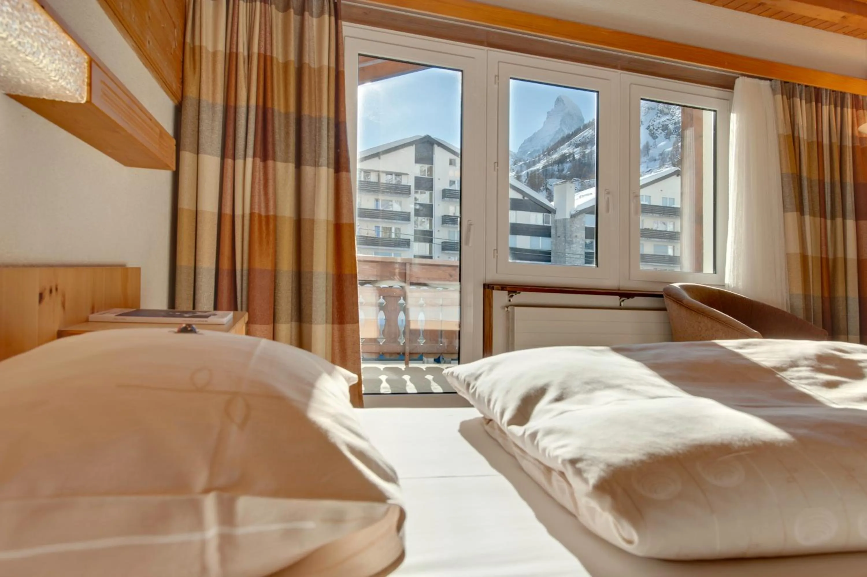 Bed in Hotel Sarazena