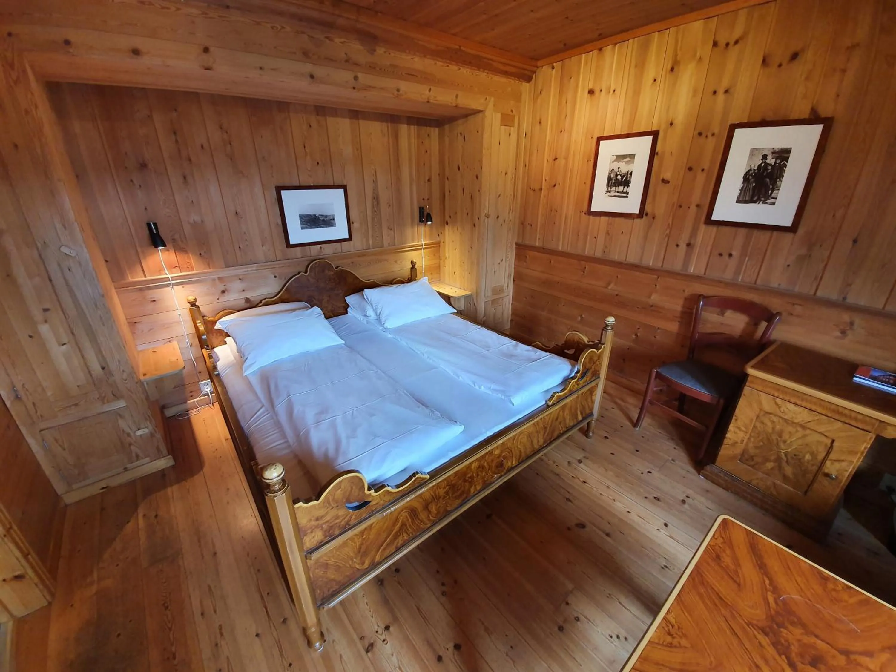 Bedroom, Bed in Vertshuset Røros