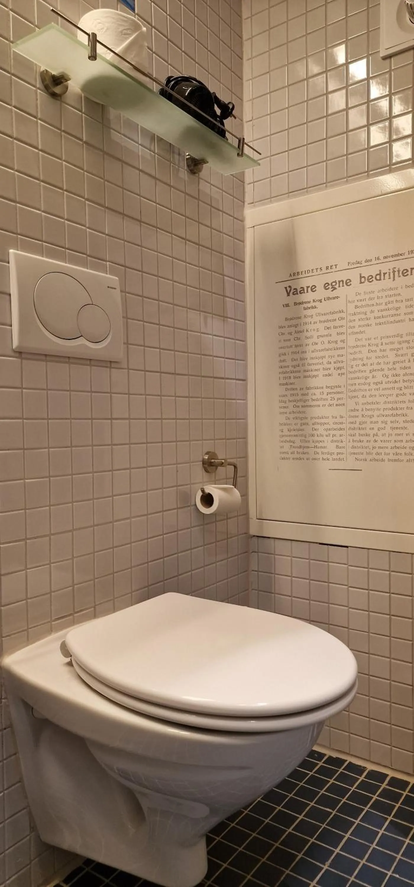 Toilet in Vertshuset Røros