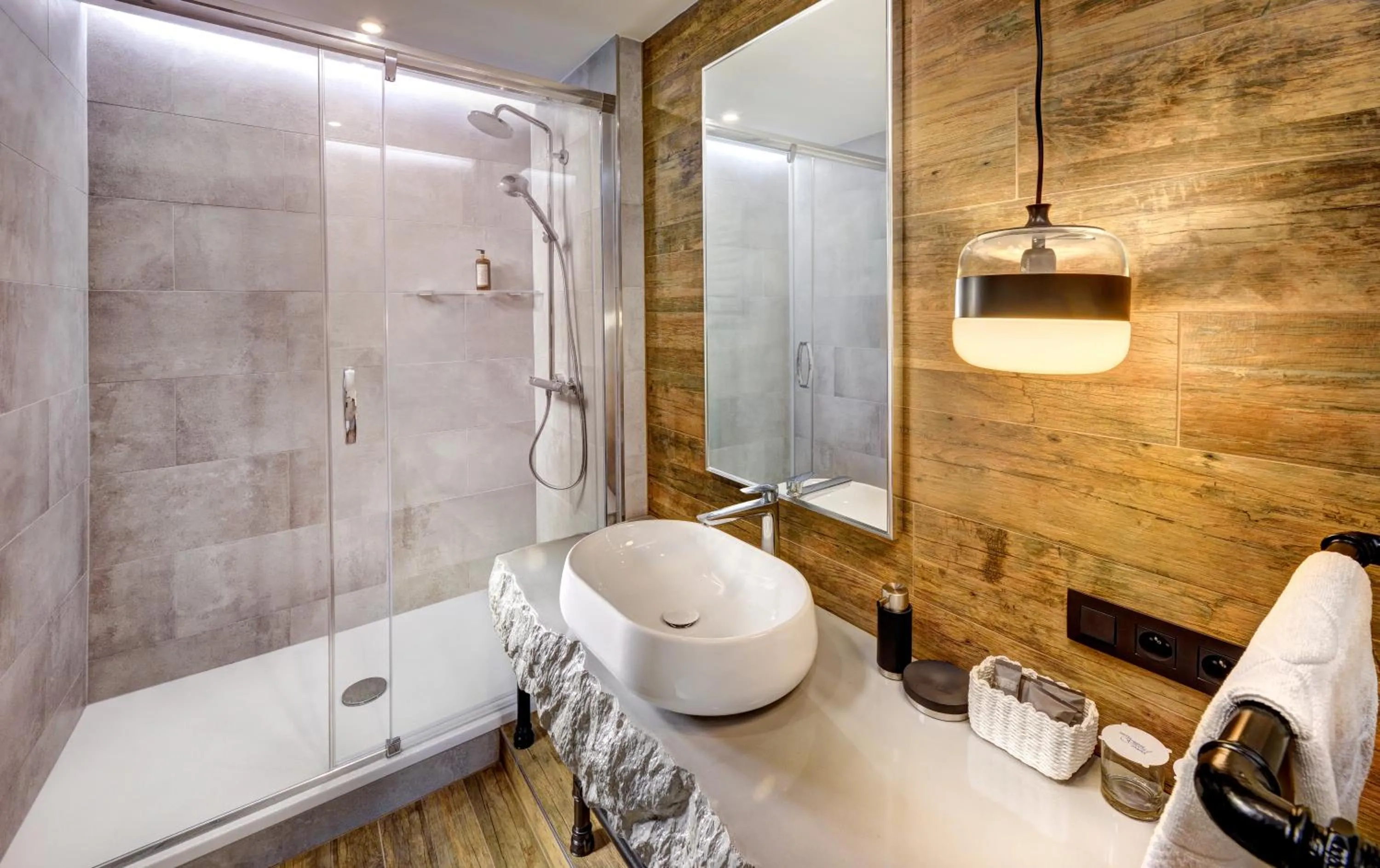 Shower in Hotel Grand Jasná