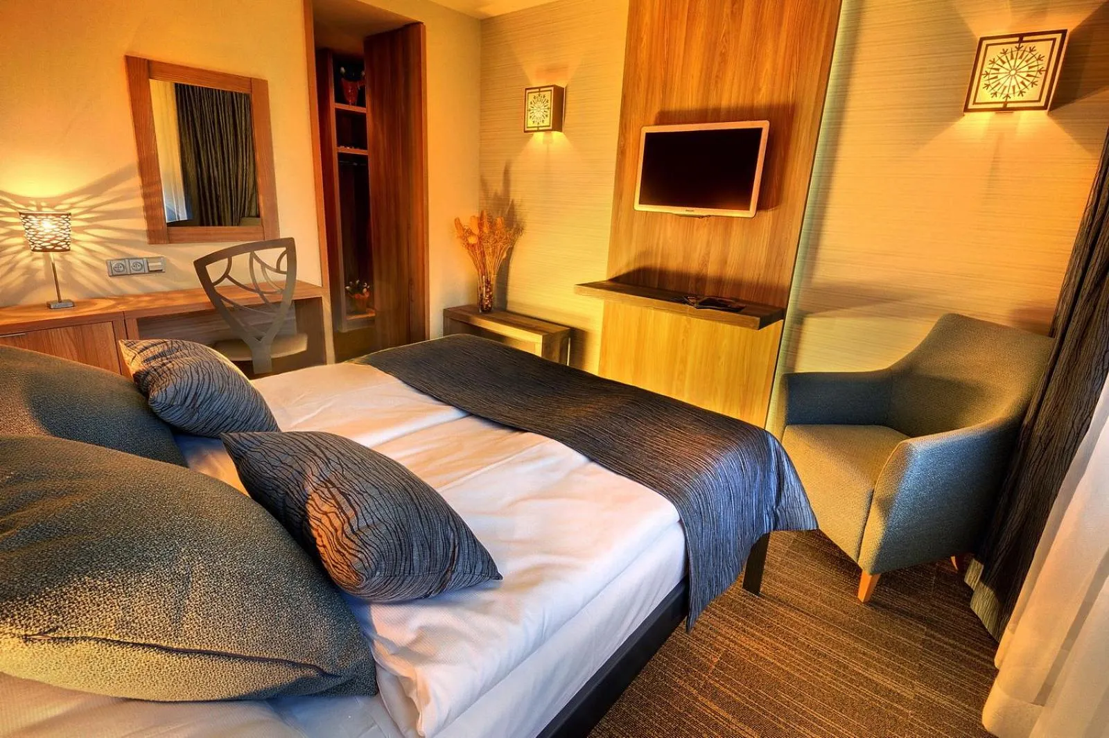 Bed in Hotel Grand Jasná