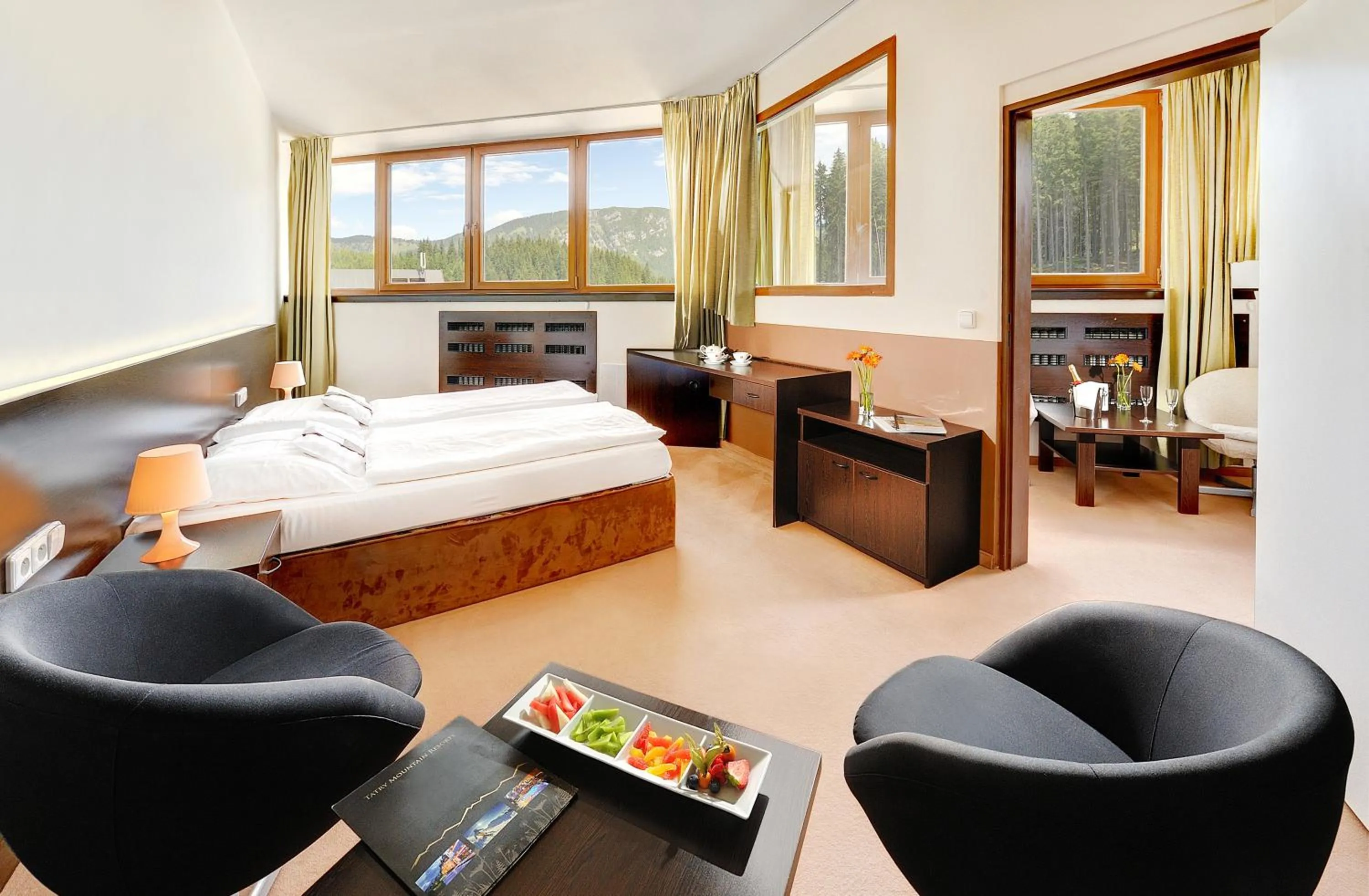 Bed in Hotel Grand Jasná