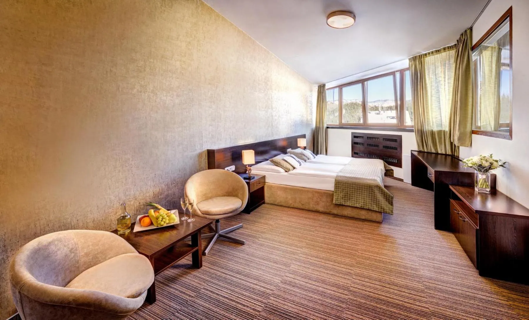 Bed in Hotel Grand Jasná