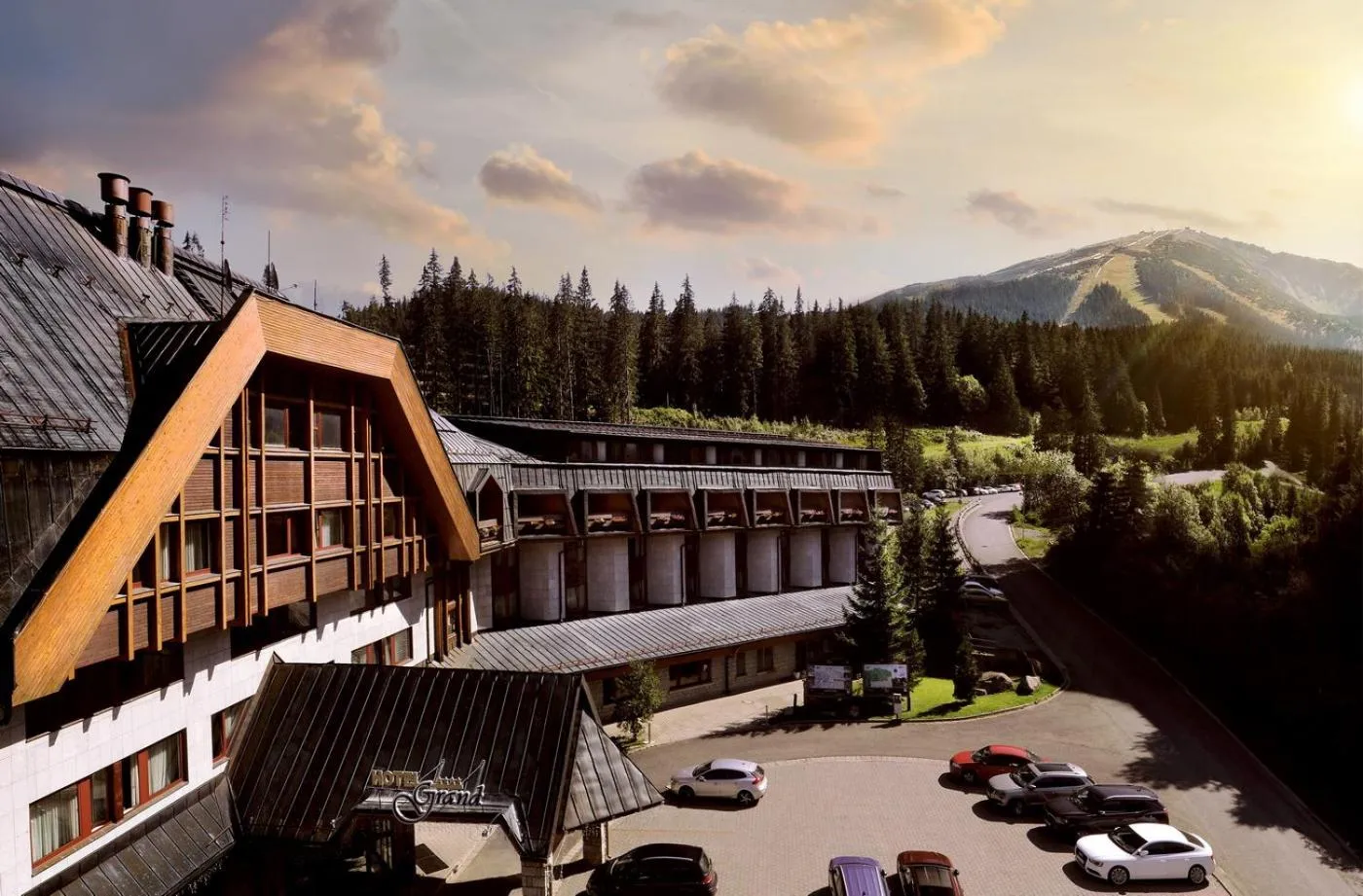 Property building in Hotel Grand Jasná
