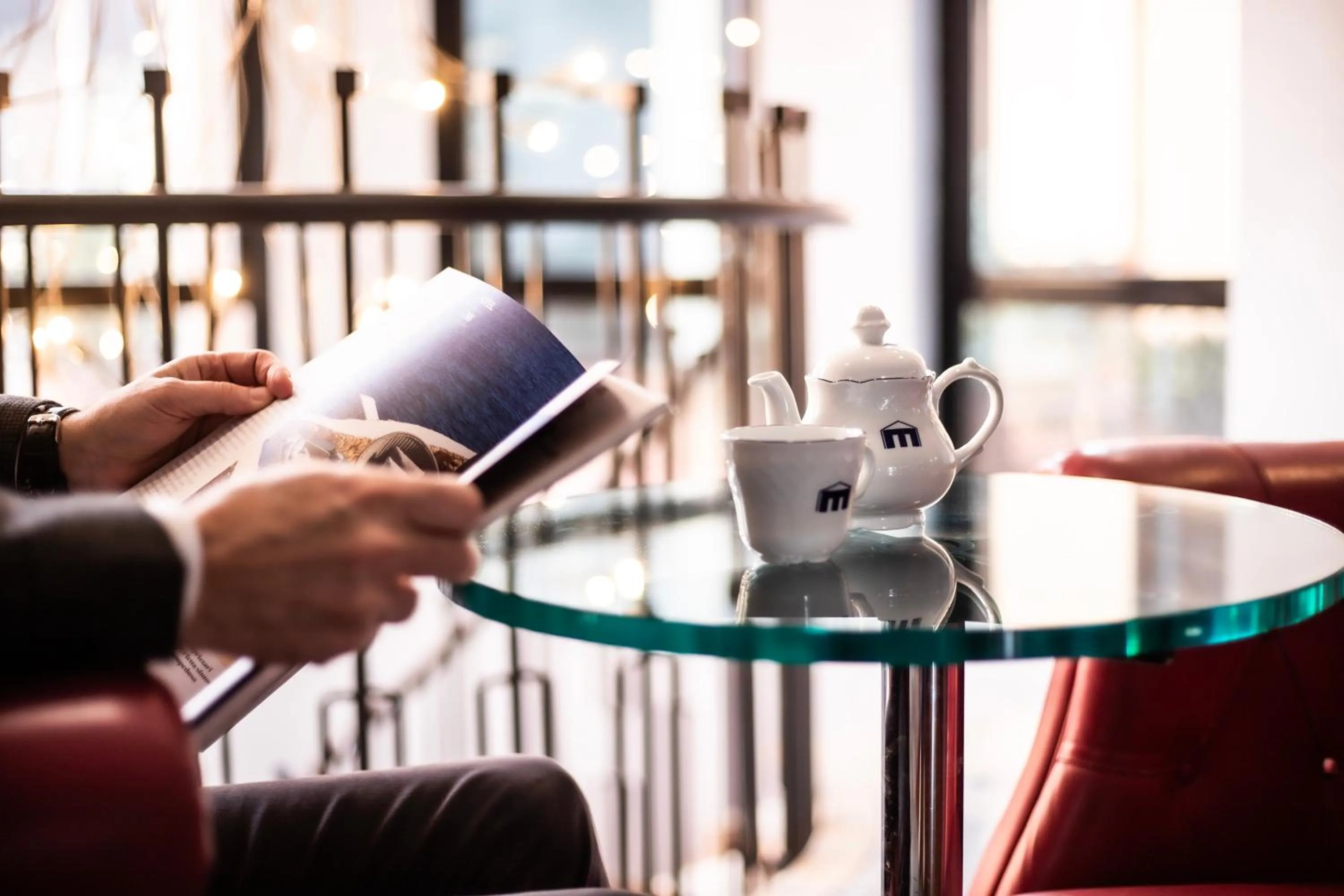 Lobby or reception in Hotel Michelangelo Palace & SPA