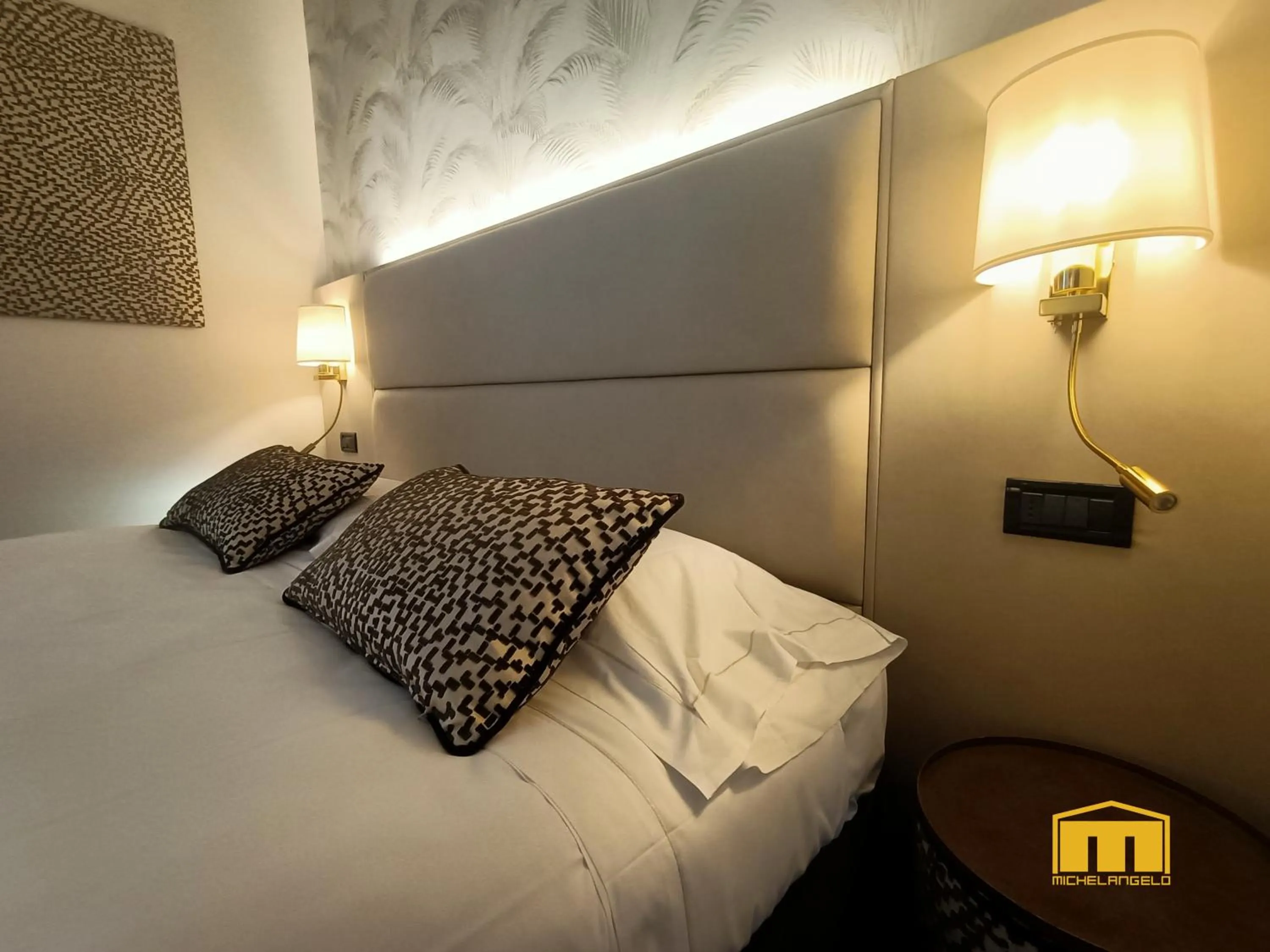 Bedroom, Bed in Hotel Michelangelo Palace & SPA