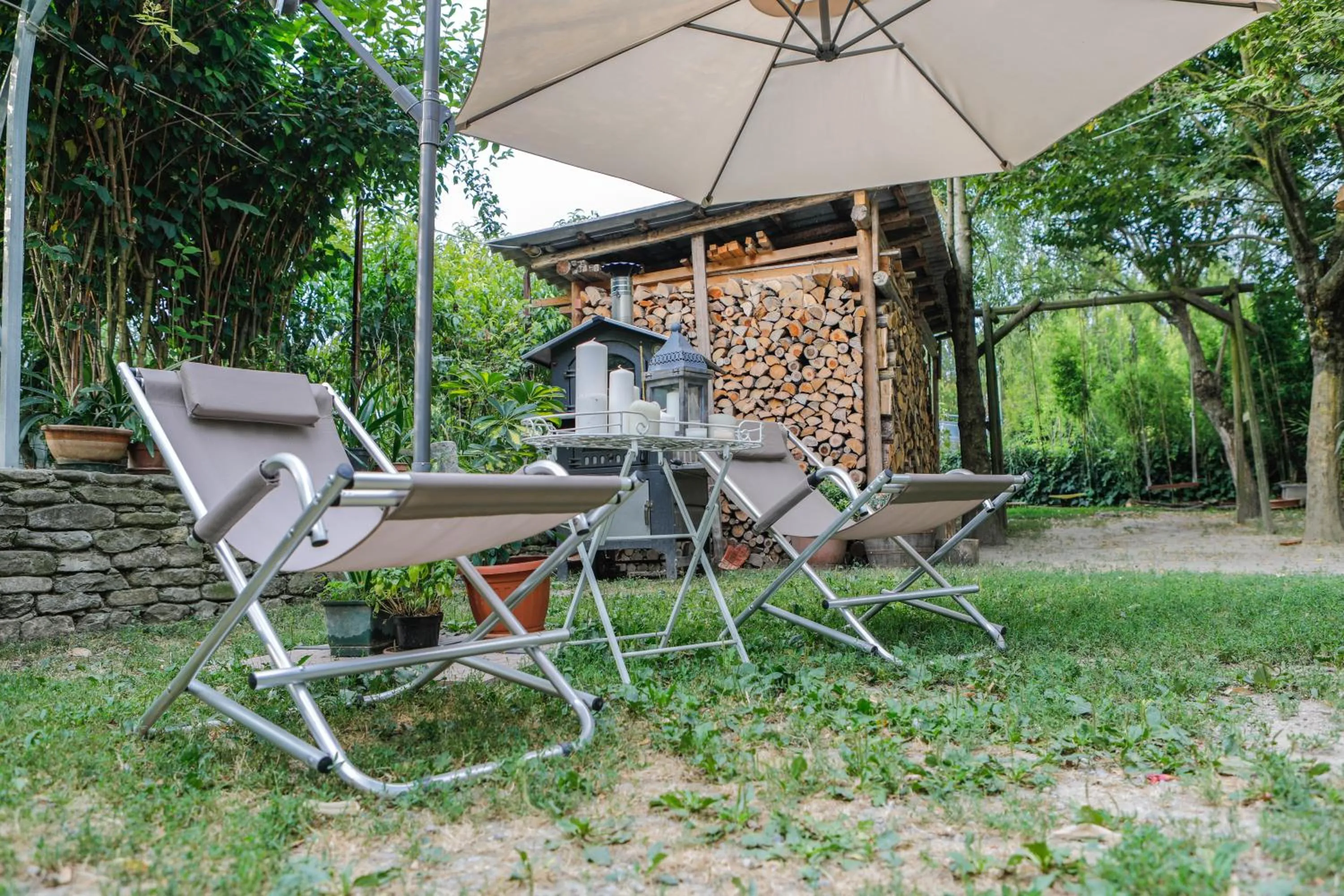 Garden in Il Germano Reale