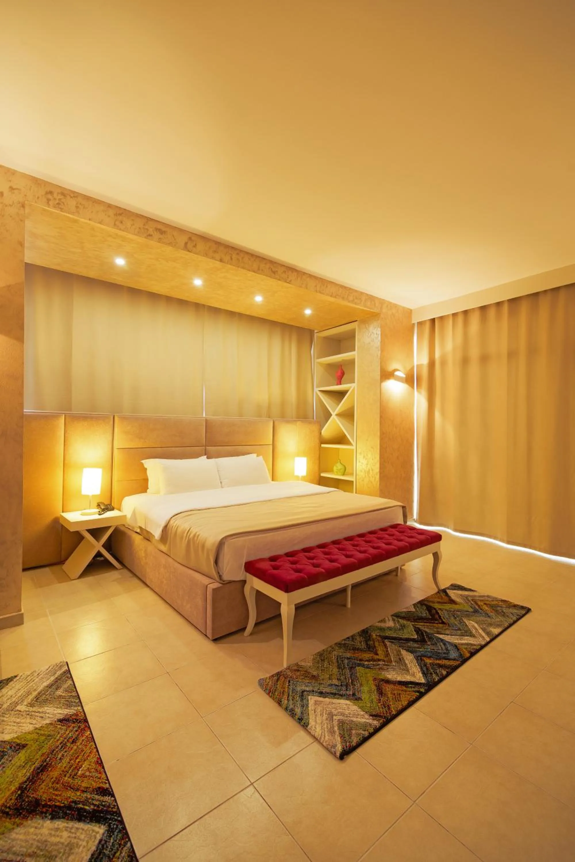 Photo of the whole room in Horizont Hotel