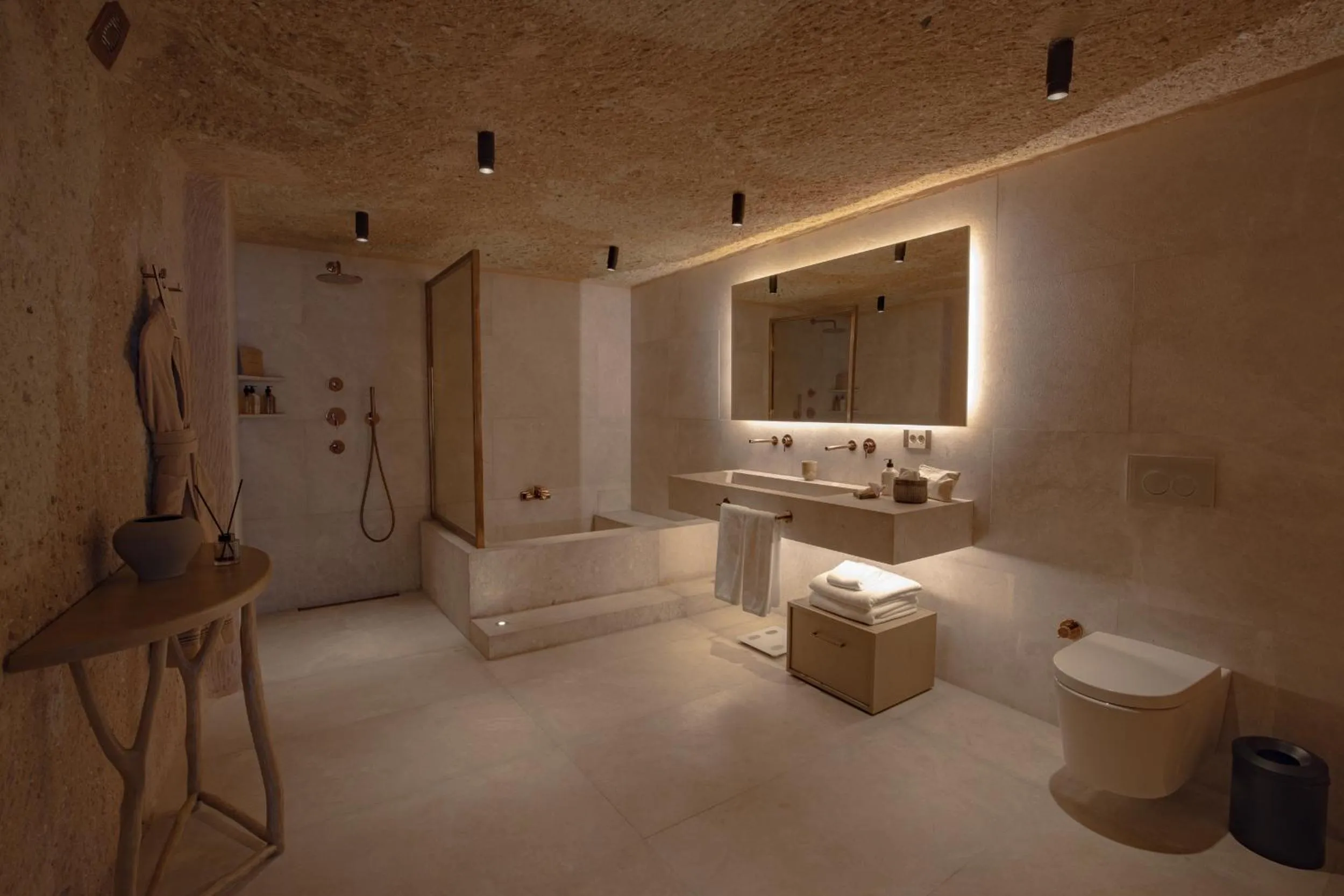 Bathroom in Avantgarde Refined Caves Of Cappadocia