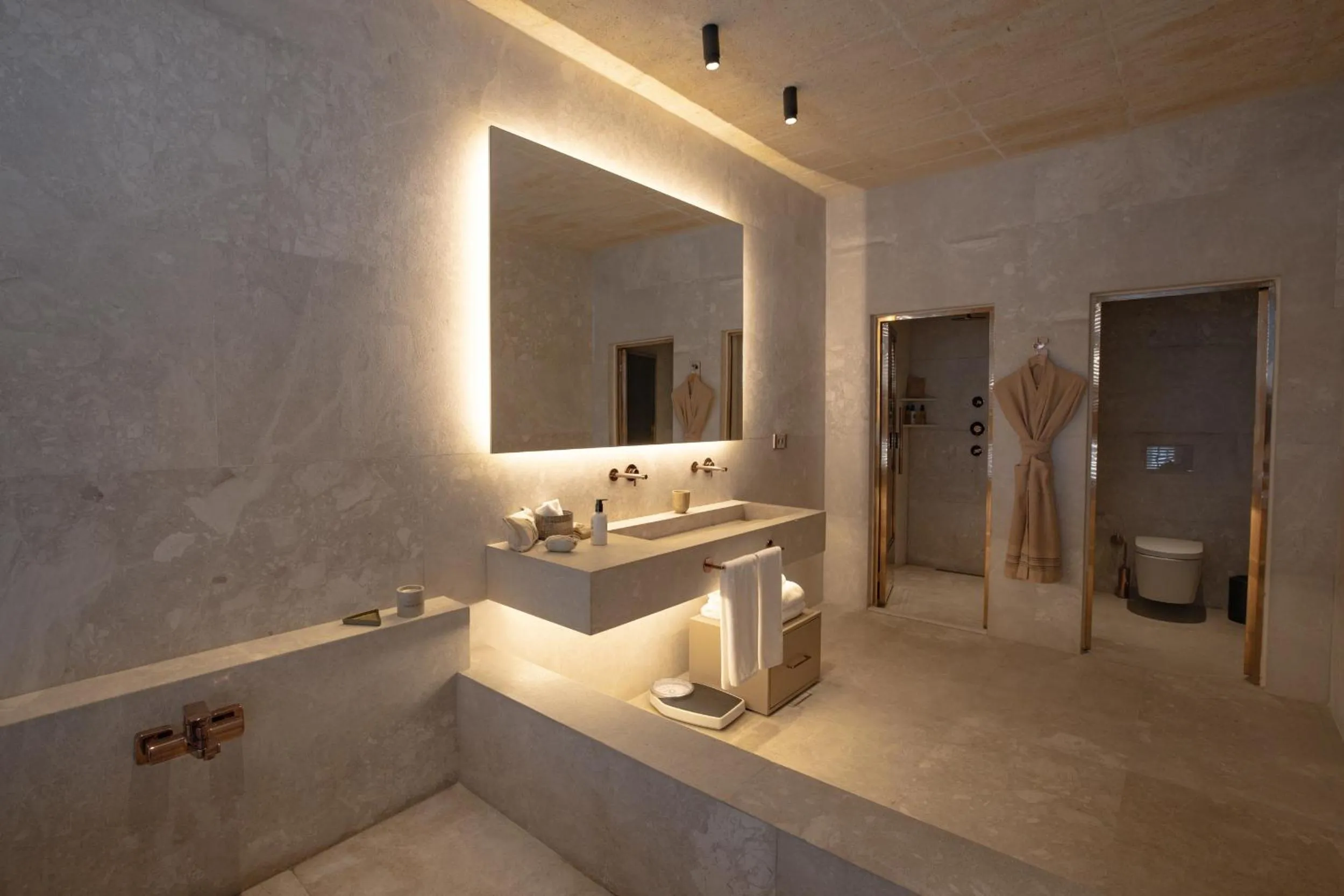 Bathroom in Avantgarde Refined Caves Of Cappadocia
