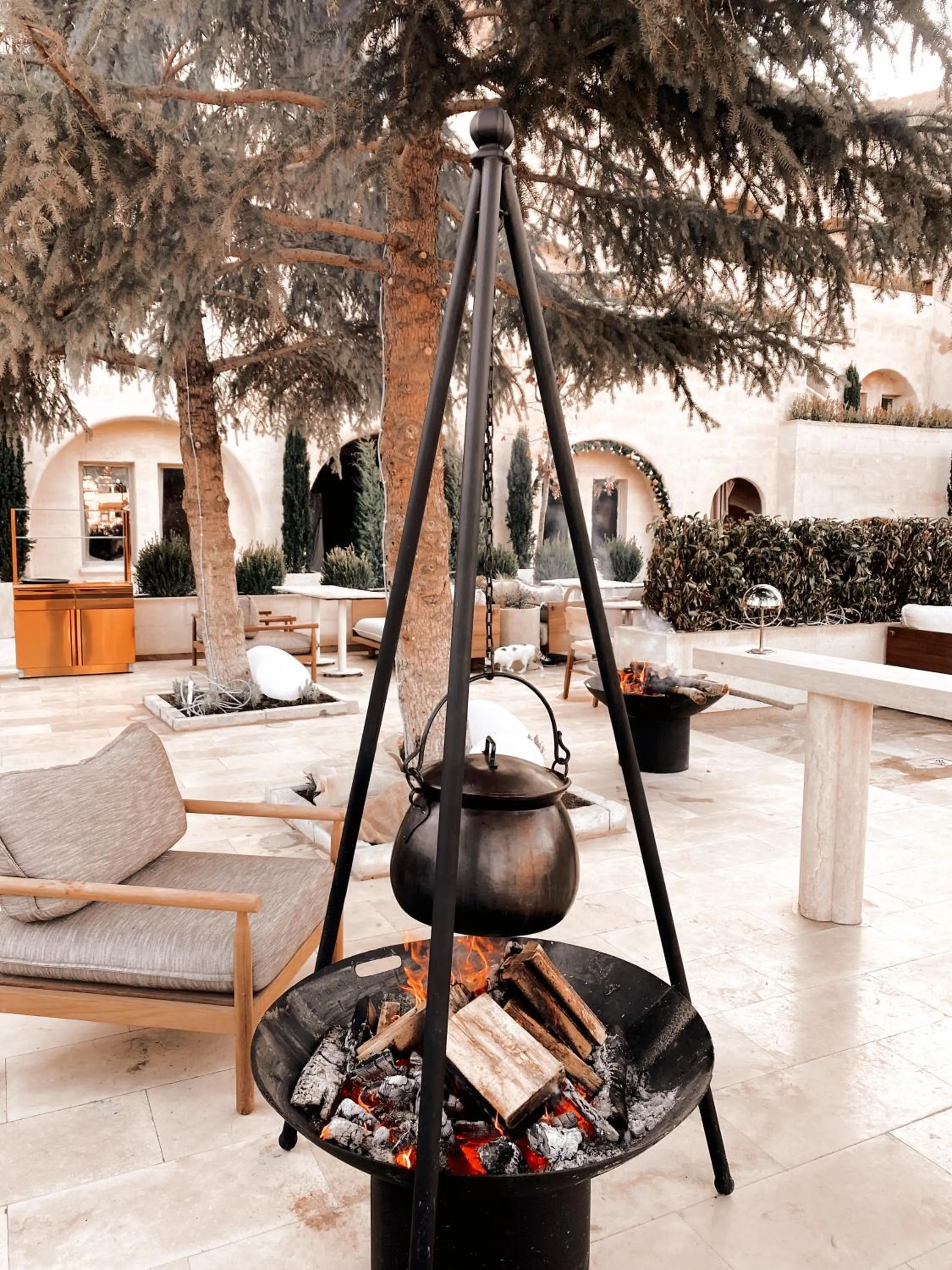 Garden in Avantgarde Refined Caves Of Cappadocia