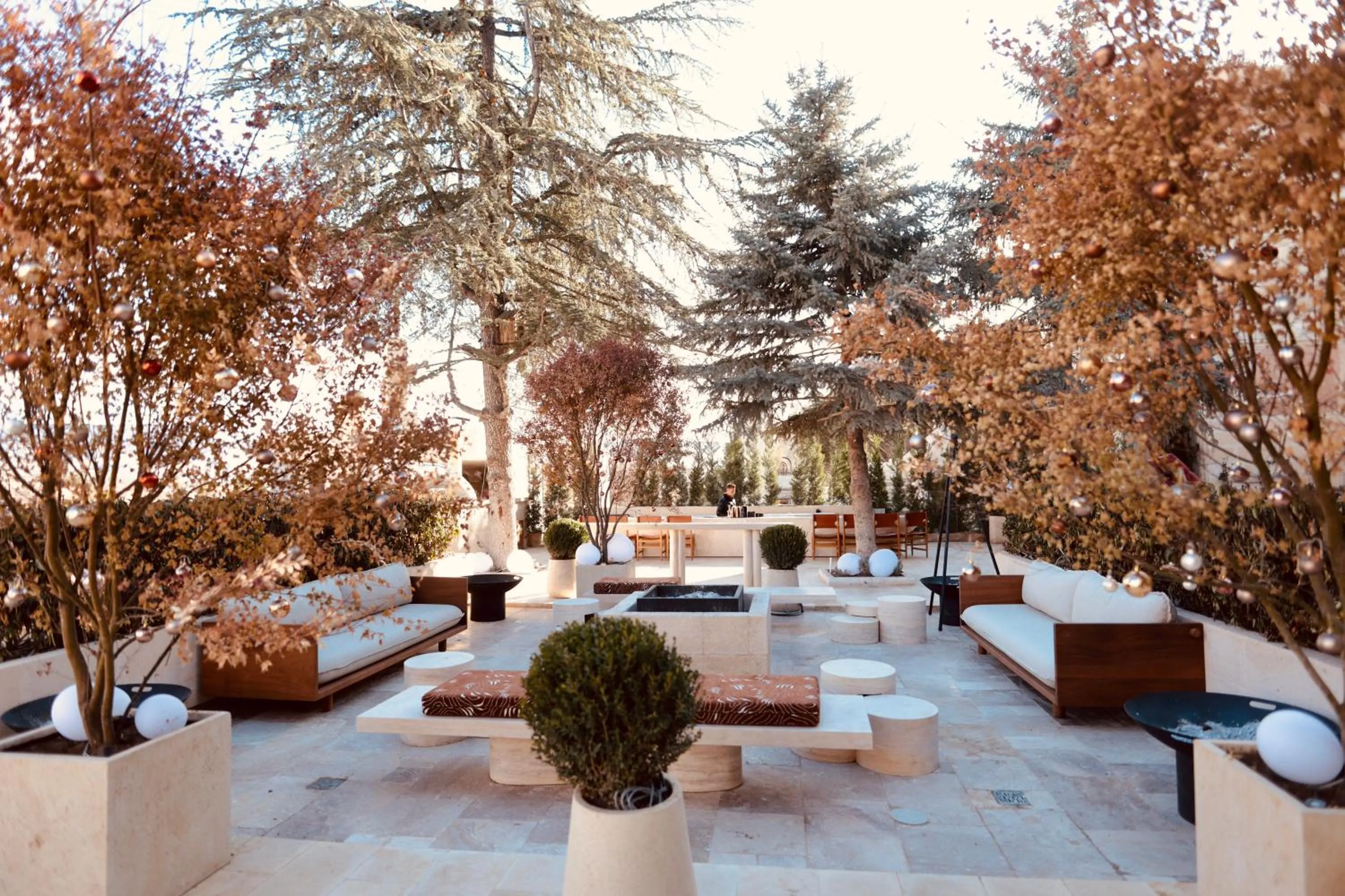 Garden in Avantgarde Refined Caves Of Cappadocia