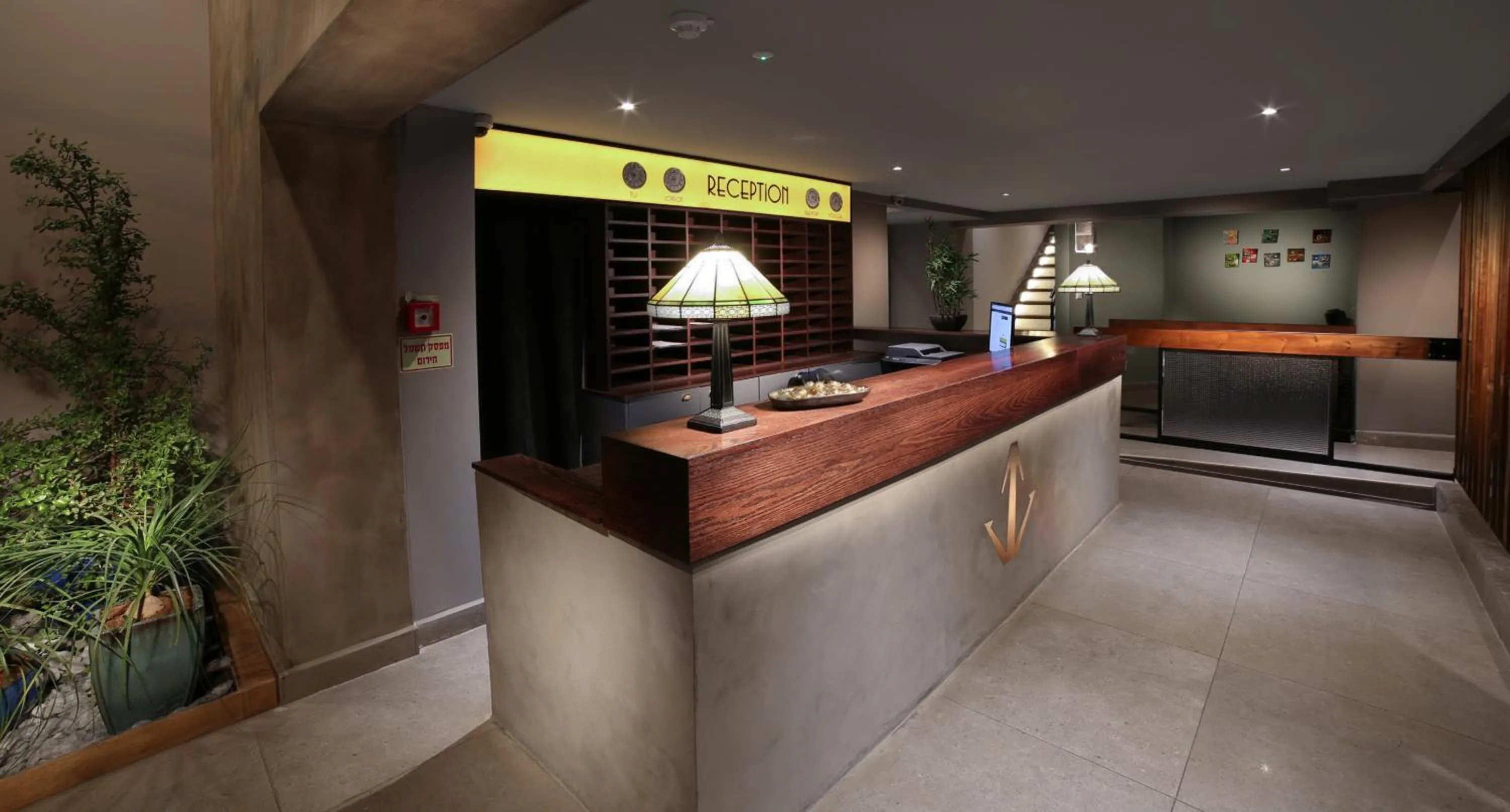 Lobby or reception in Diana Hotel