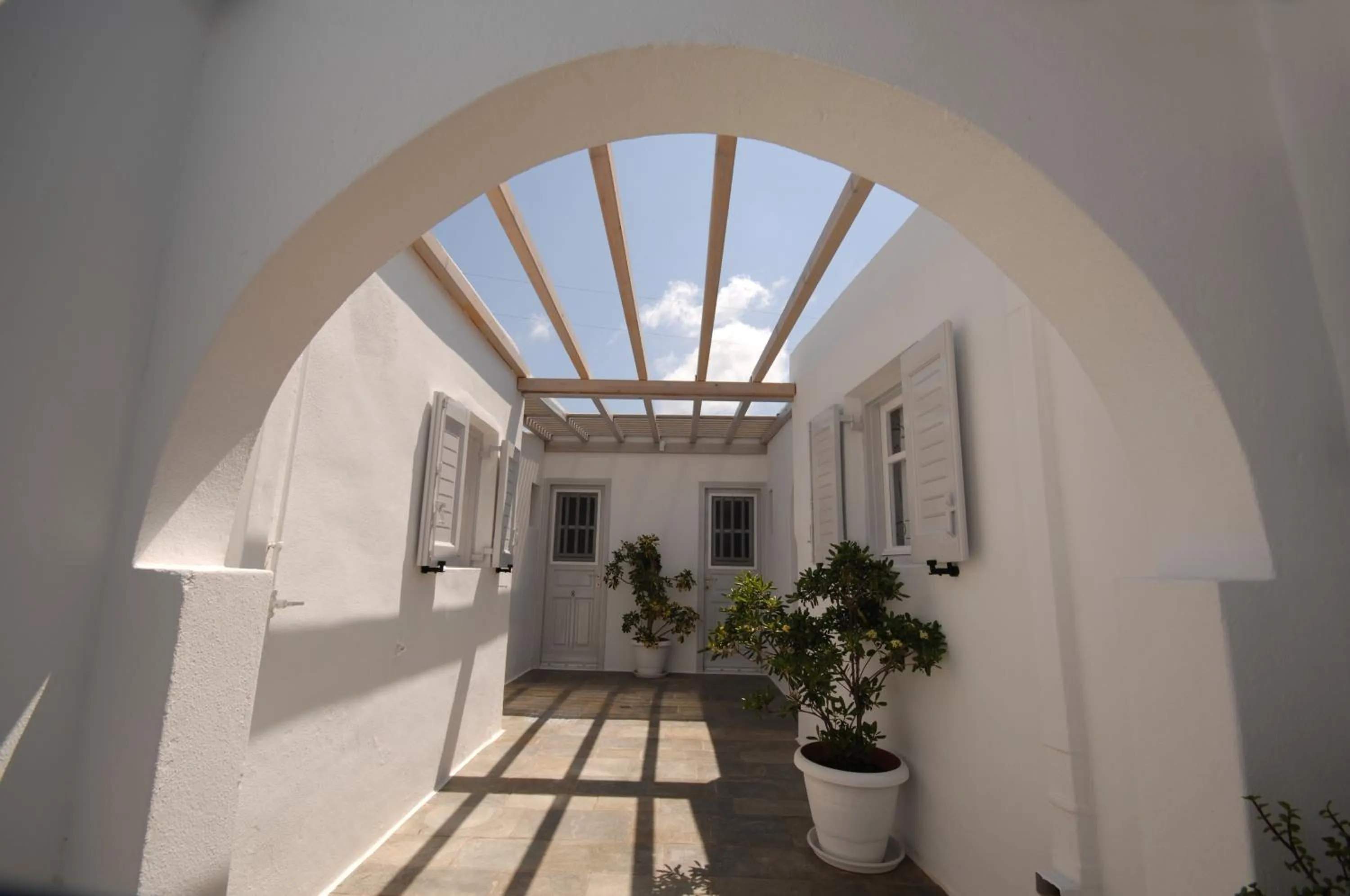 Facade/entrance in Hotel Milena