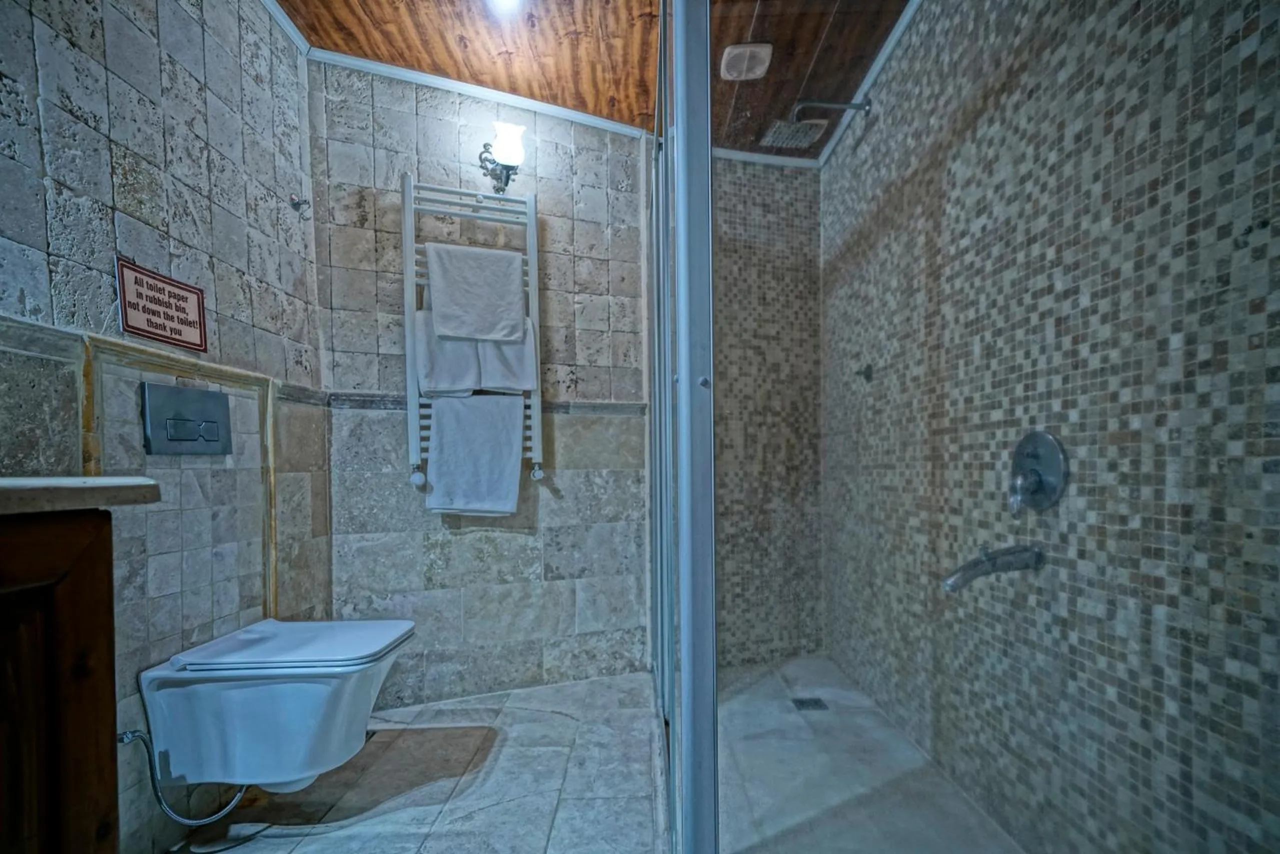 Bathroom in Holiday Cave Hotel